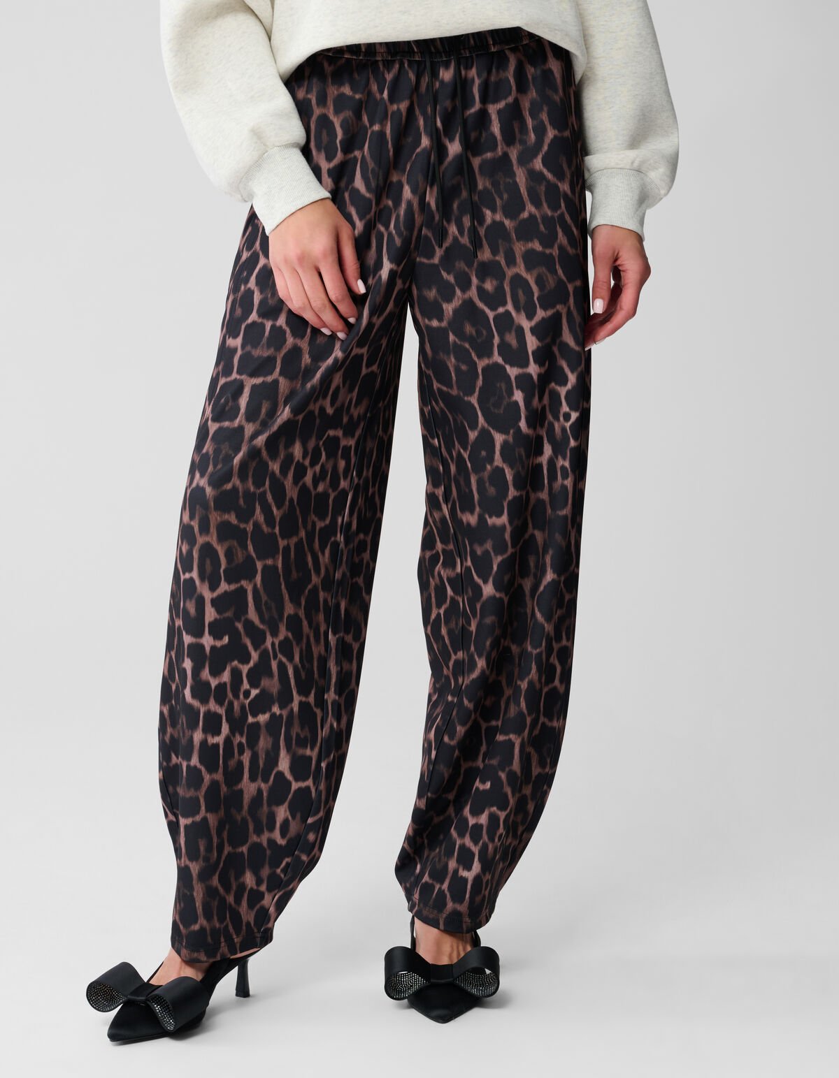 Jaguar Barrel Fit Broek Bruin SHOEBY WOMEN