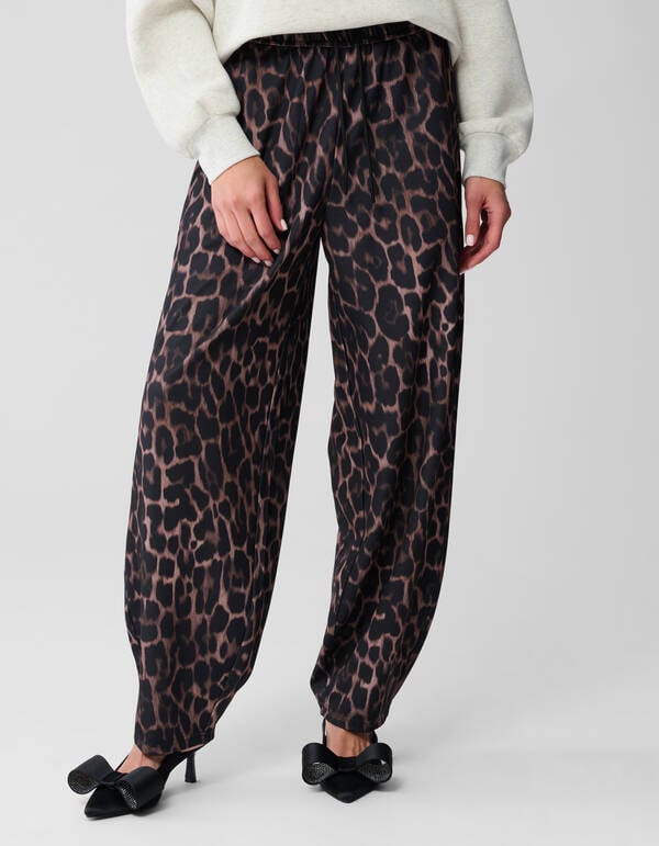Jaguar Barrel Fit Broek Bruin SHOEBY WOMEN