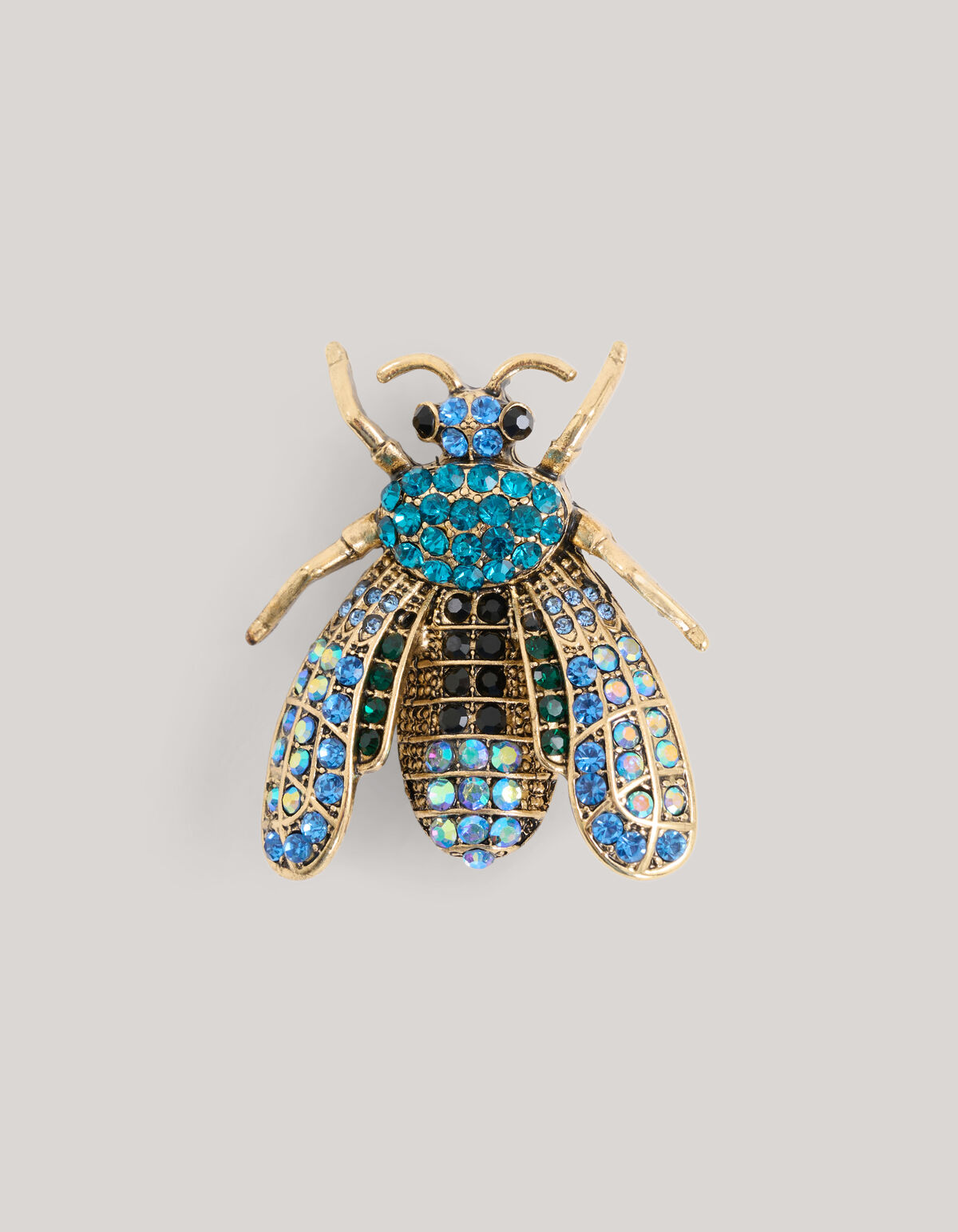 Insect Broche Blauw SHOEBY ACCESSOIRES