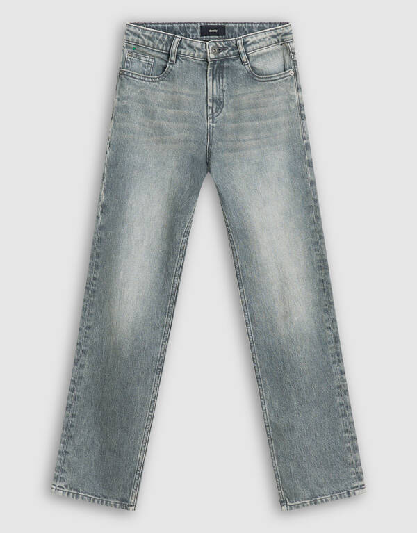 Straight Fit Jeans Grijs SHOEBY BOYS