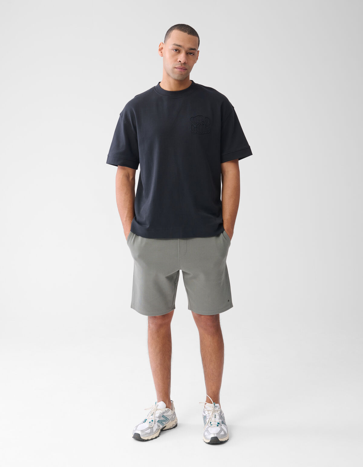 Pique Short Donkergroen SHOEBY MEN