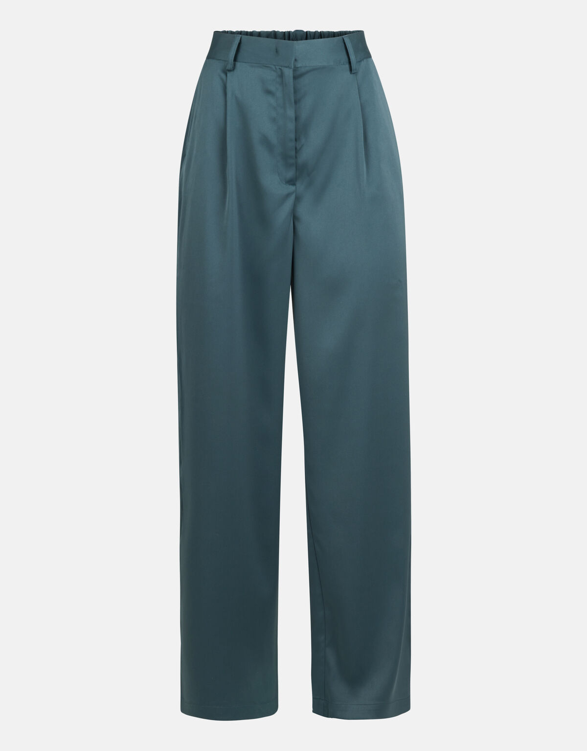 Satijnen Broek Petrol SHOEBY WOMEN