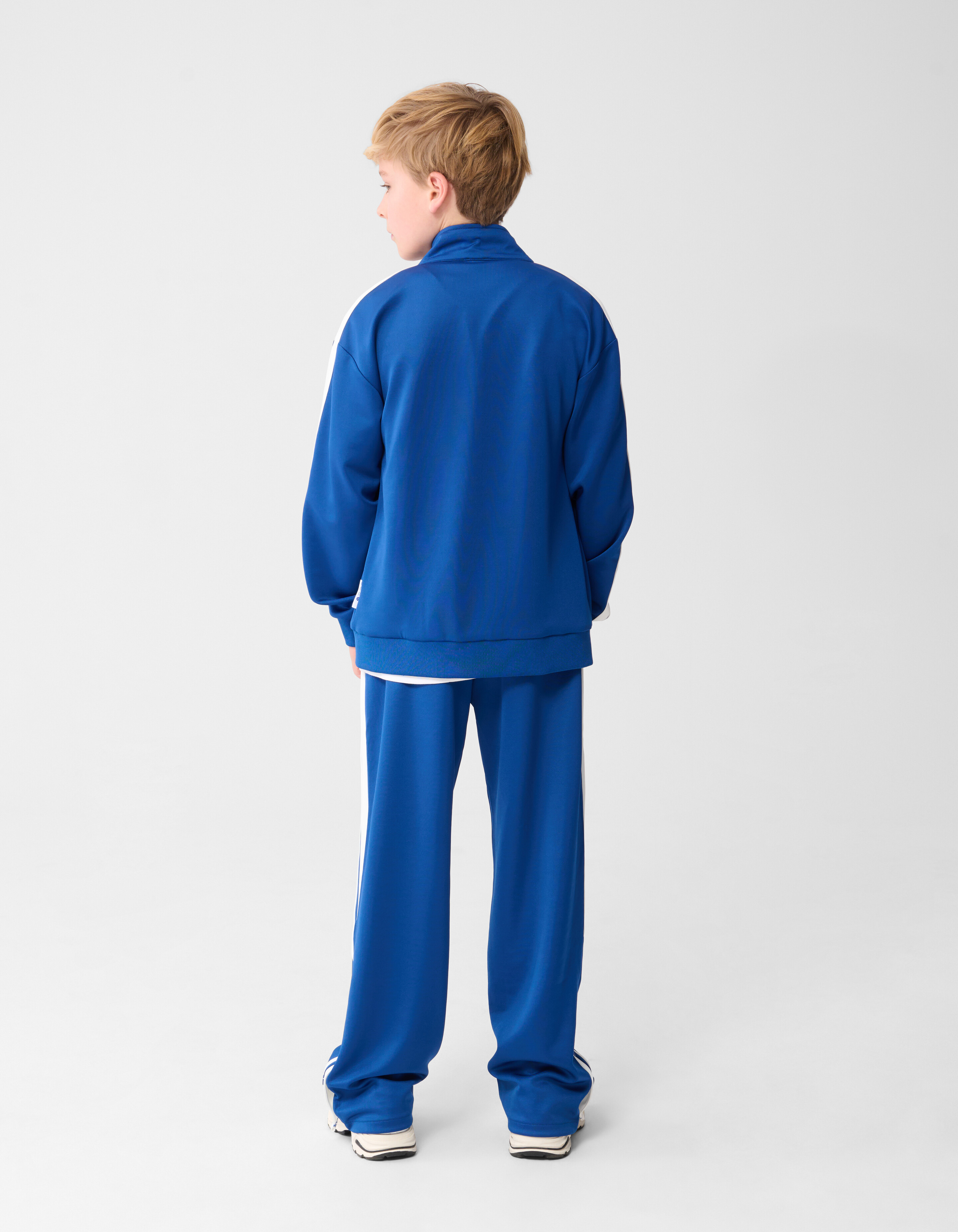 Sporty Wide Leg Fit Broek Blauw SHOEBY BOYS