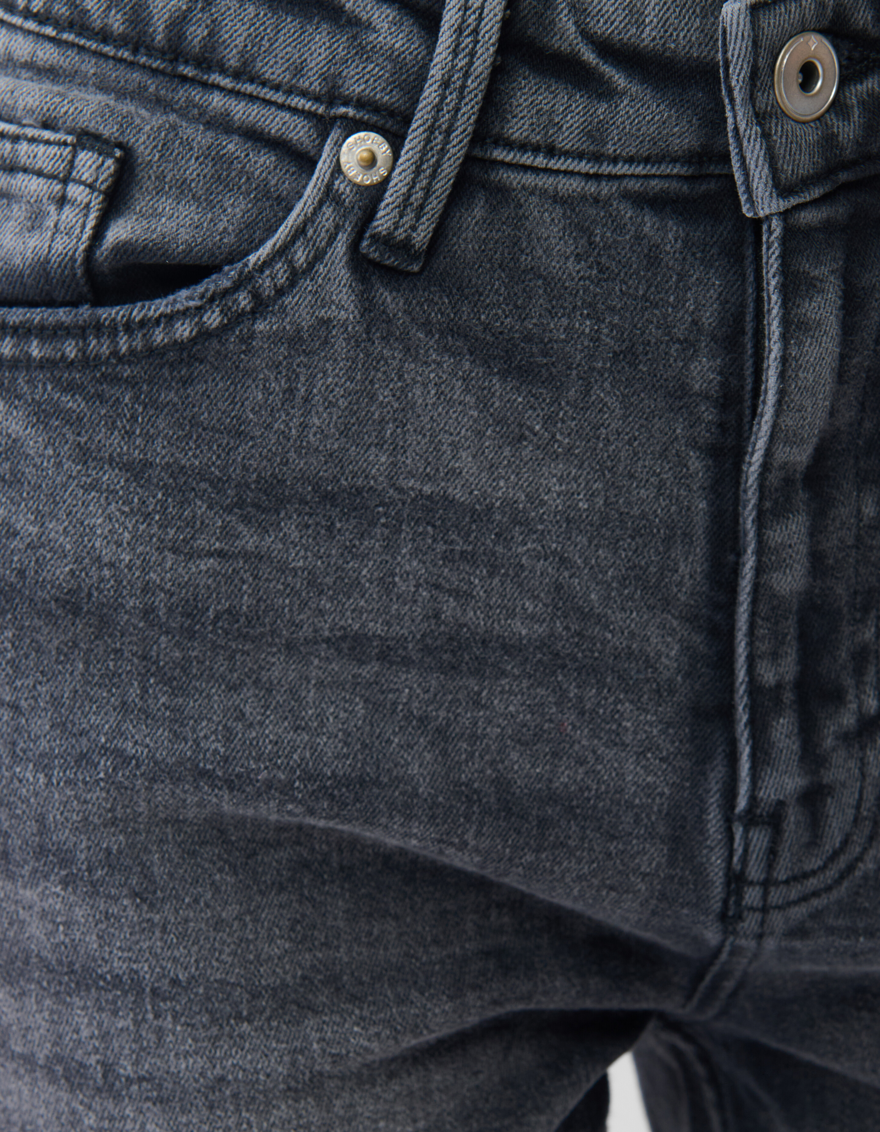 Tapered Fit Jeans Donkergrijs L29 SHOEBY WOMEN