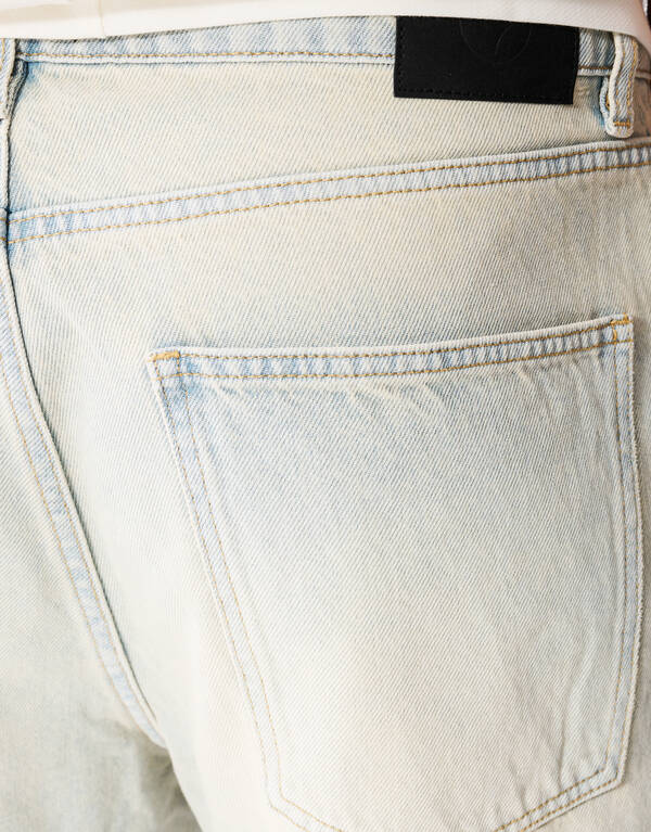 Baggy Fit Jeans Bleached L32 SHOEBY MEN