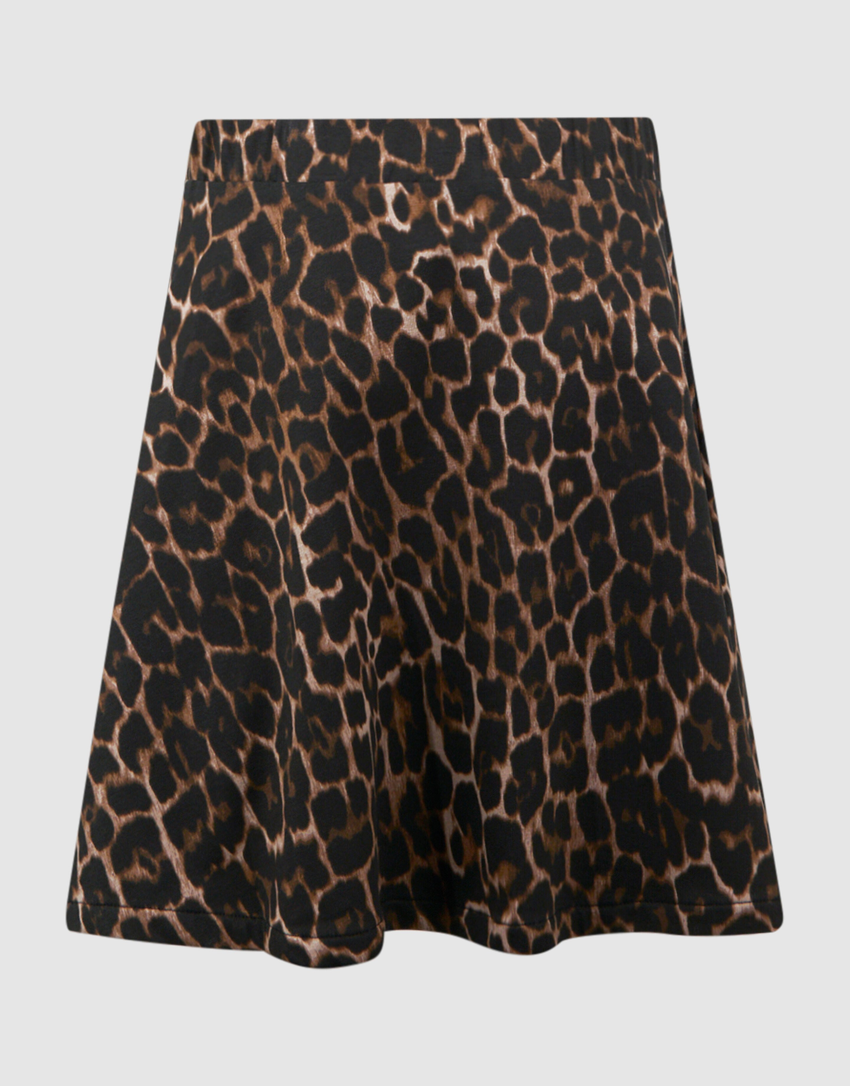 Leopard Mini Rok Bruin SHOEBY GIRLS