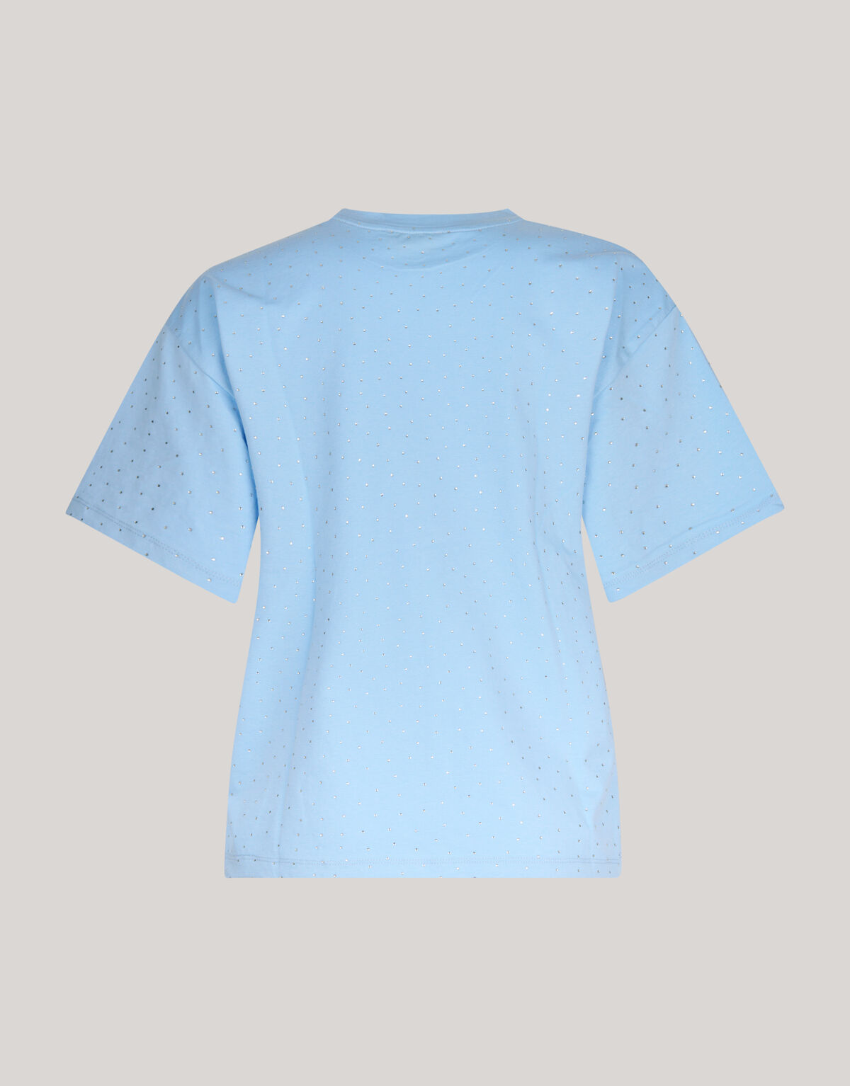 Strass T-shirt Lichtblauw SHOEBY WOMEN