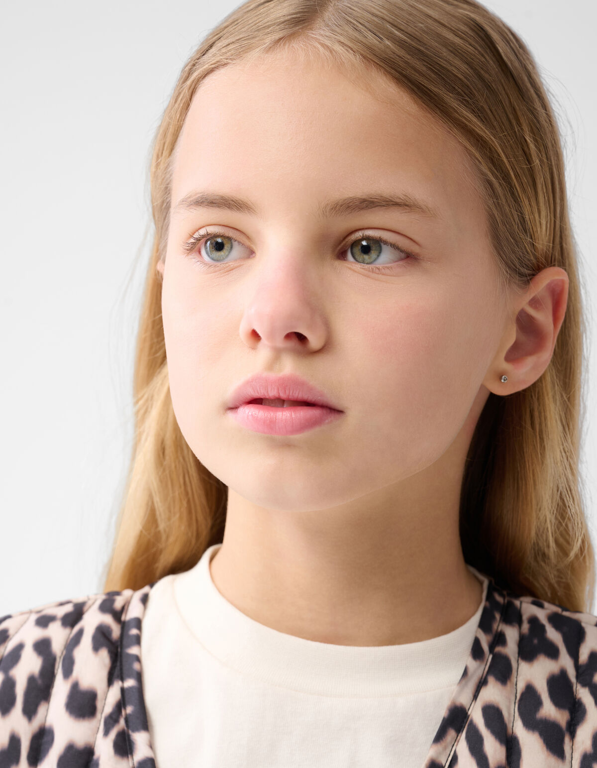 Leopard Printed Gilet Bruin SHOEBY GIRLS