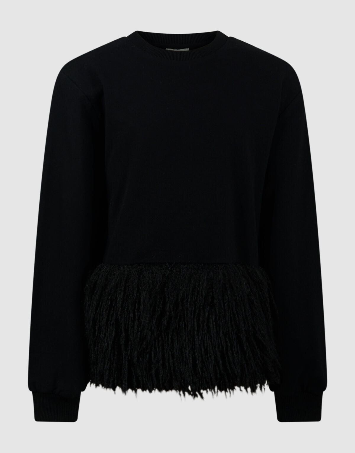 Feather Sweater Zwart SHOEBY GIRLS