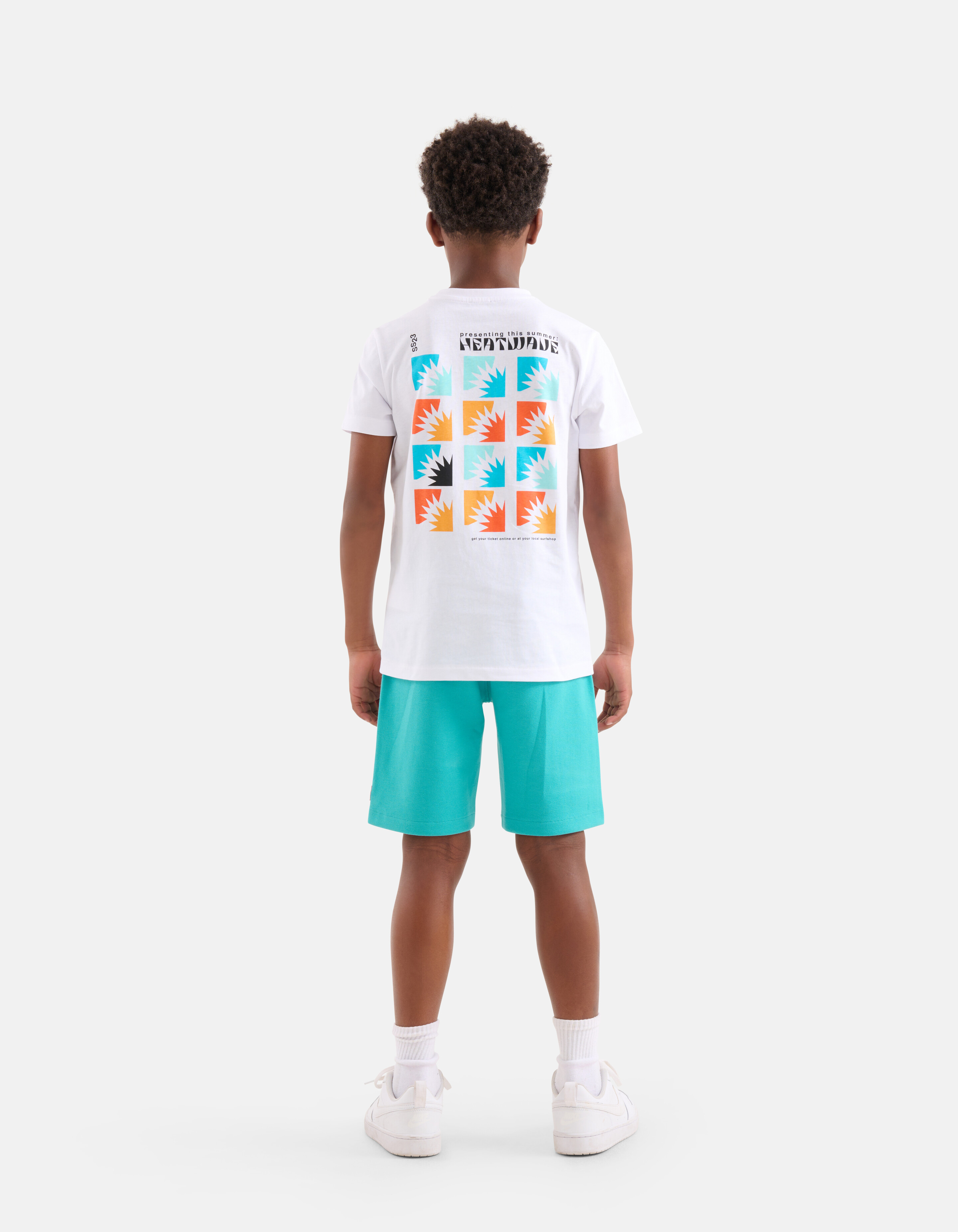 Structuur Short Blauw SHOEBY BOYS
