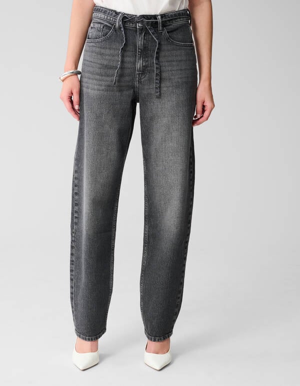 Balloon Fit Jeans Grijs SHOEBY WOMEN