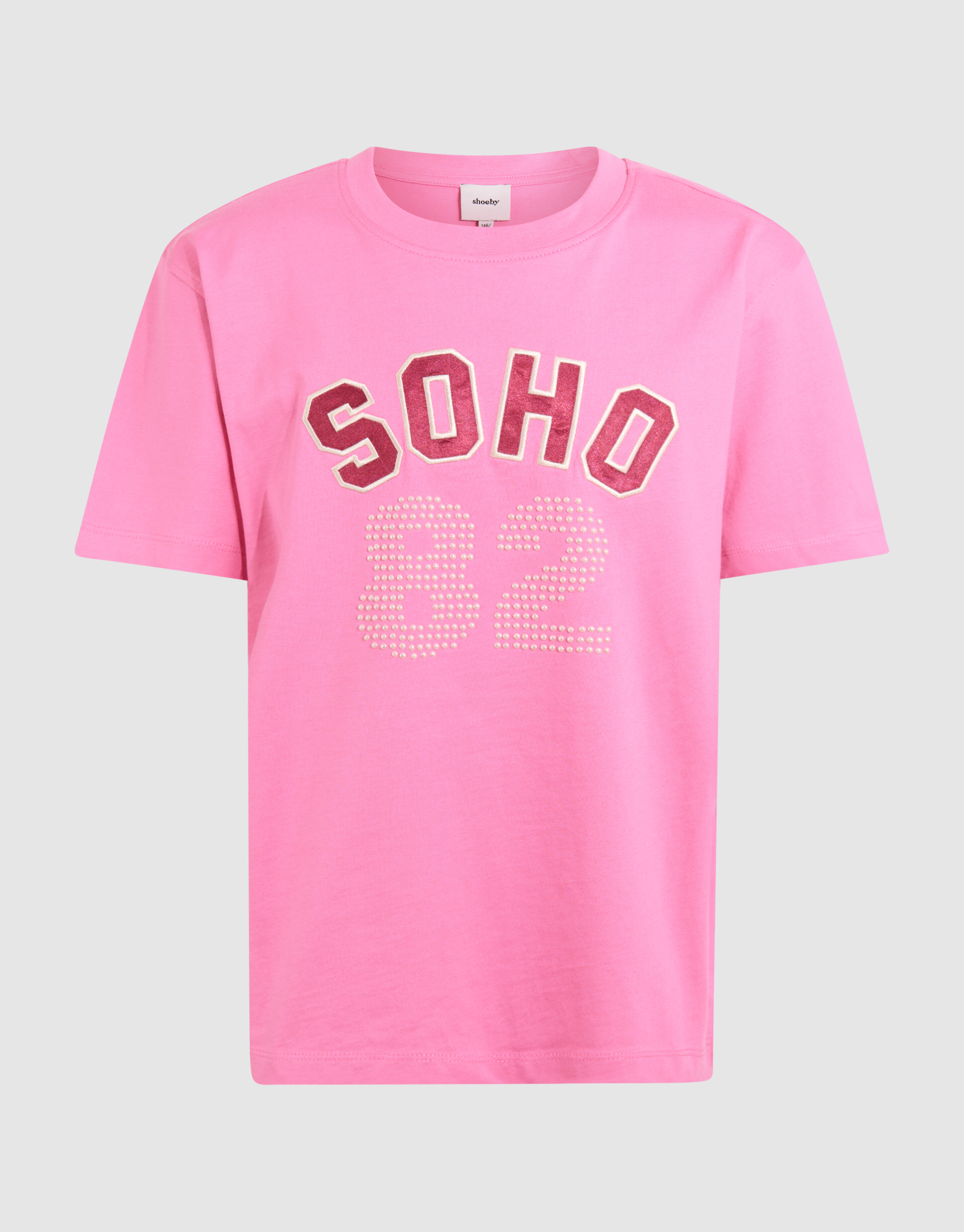 Soho Artwork T-shirt Roze SHOEBY GIRLS