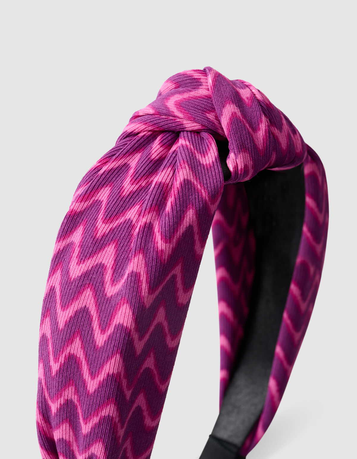 Printed Wave Haarband Roze SHOEBY ACCESSOIRES