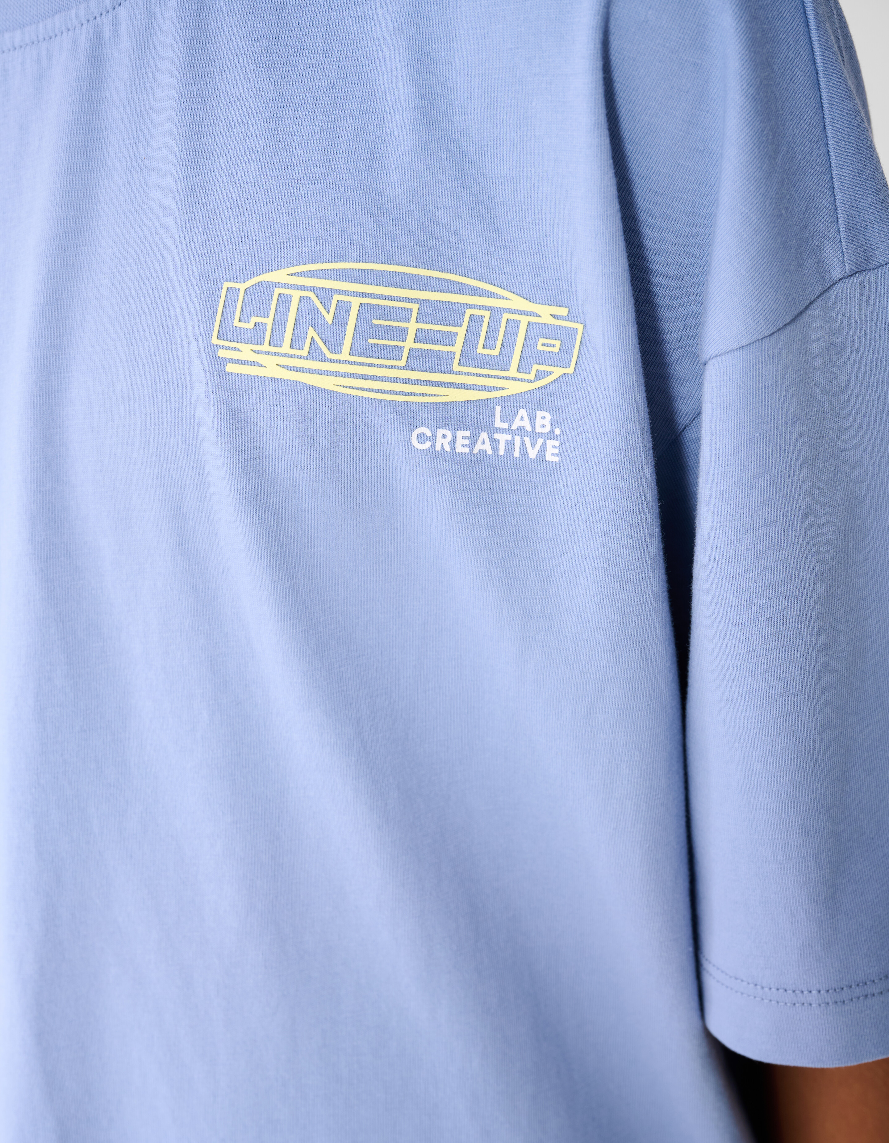 Line Up Artwork T-shirt Blauw SHOEBY BOYS