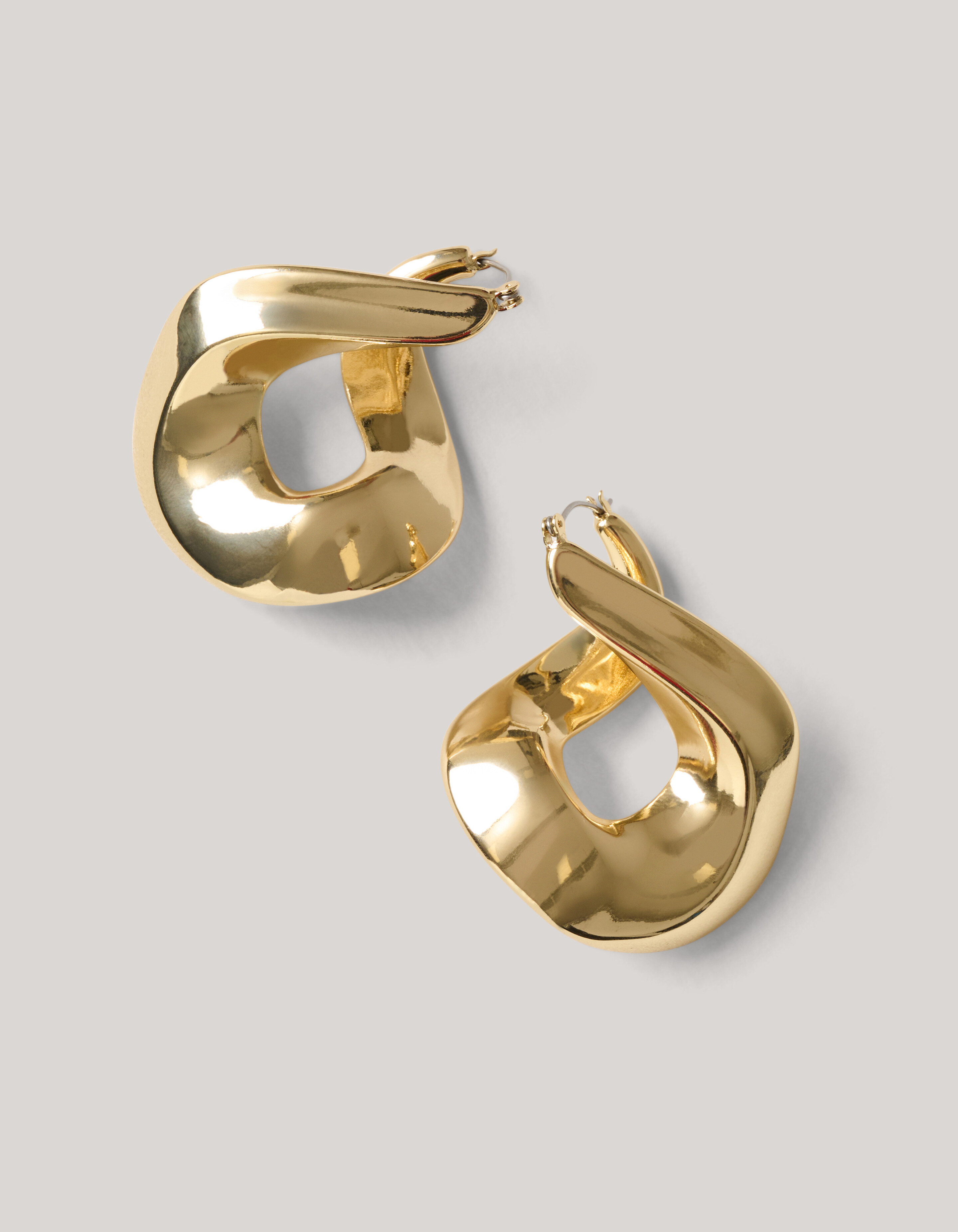 Chain Hoop Oorbellen Goud SHOEBY ACCESSOIRES