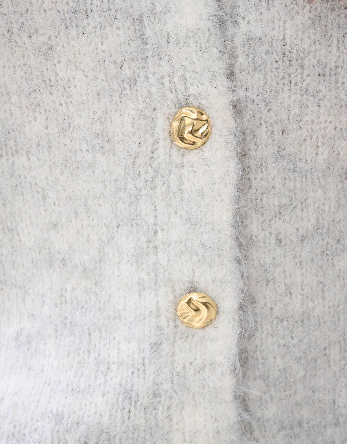 Zacht Vest Lichtgrijs SHOEBY WOMEN