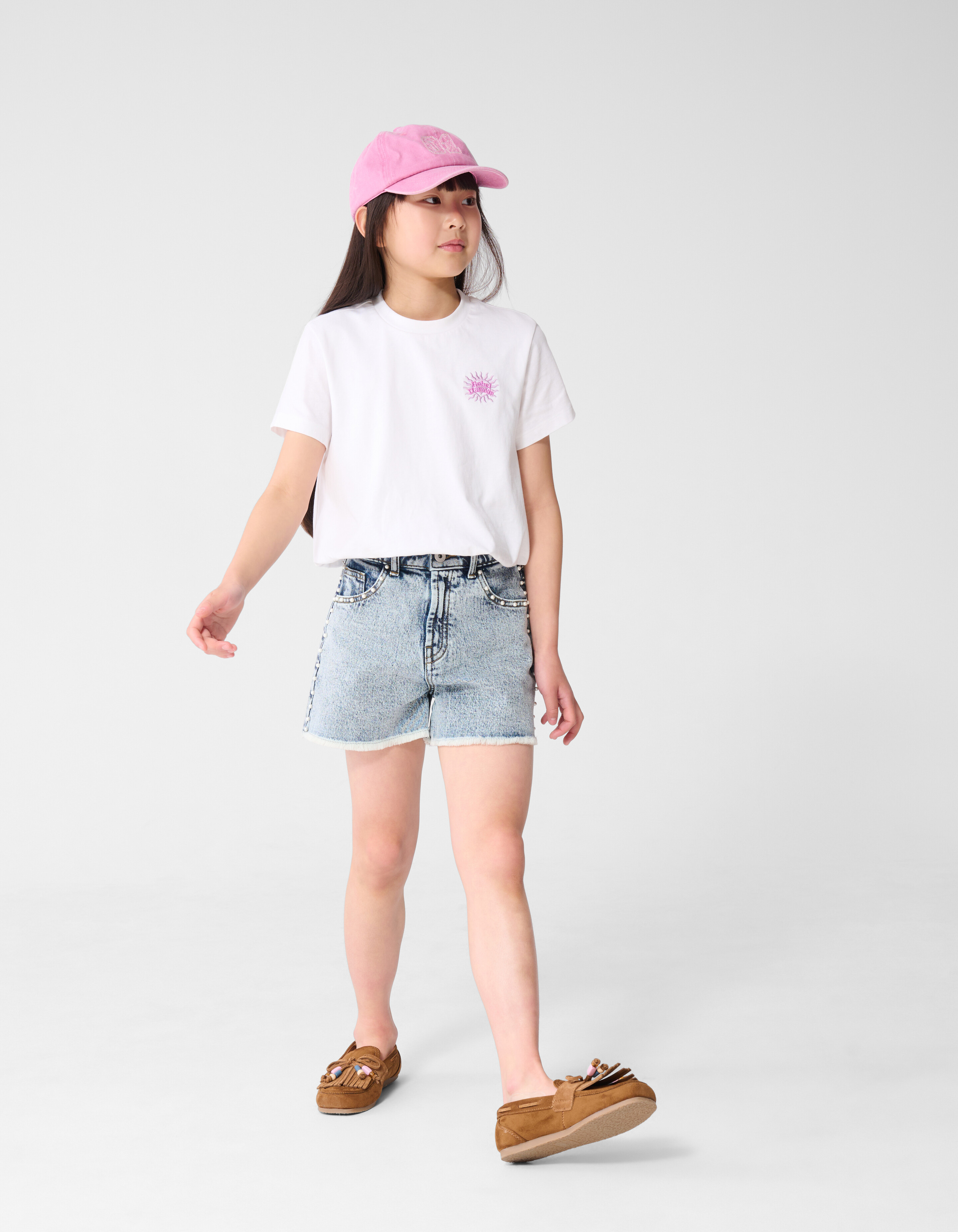 Balloon Artwork T-shirt Wit SHOEBY GIRLS