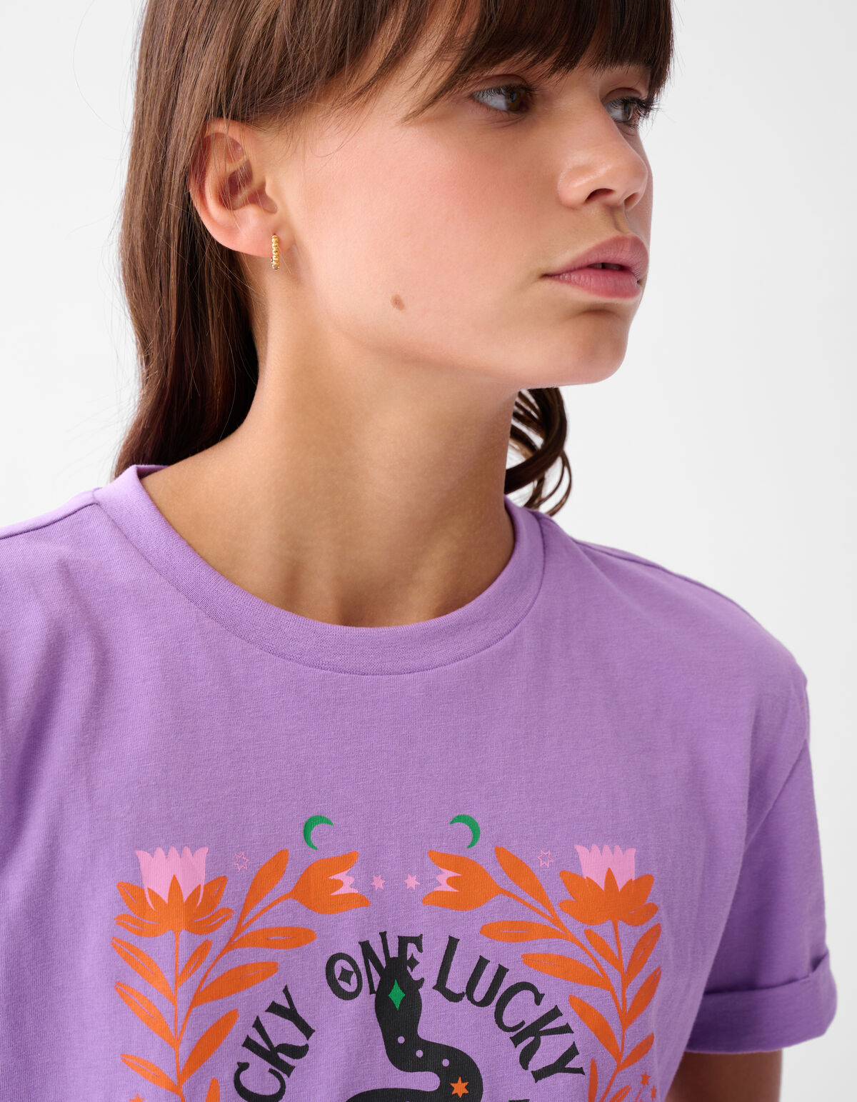 Artwork T-shirt Paars SHOEBY GIRLS