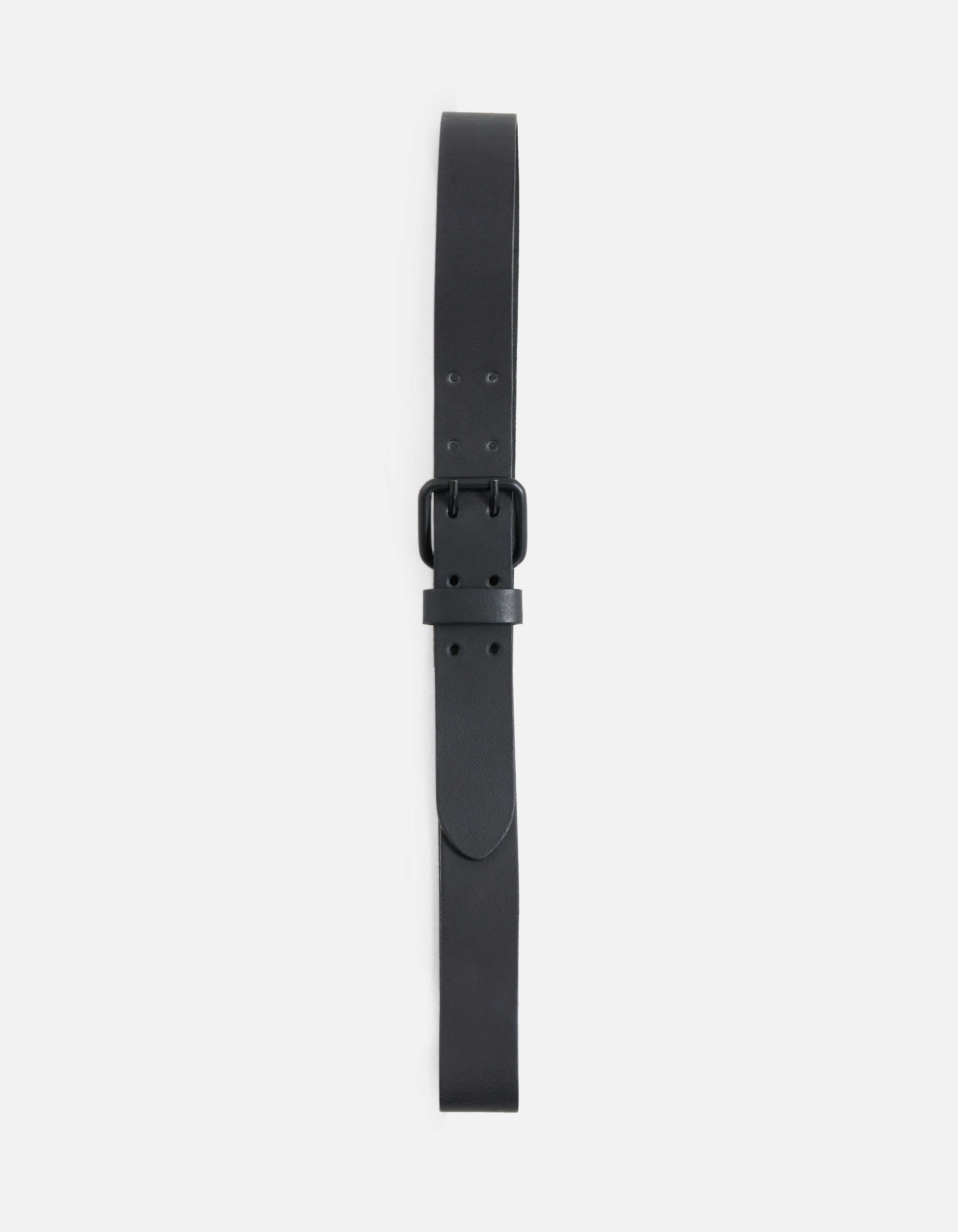 Dubbele Pin Riem Zwart ACCESSOIRES SHOEBY