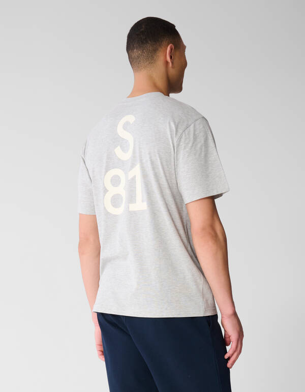 Logo Artwork T-shirt Lichtgrijs SHOEBY MEN