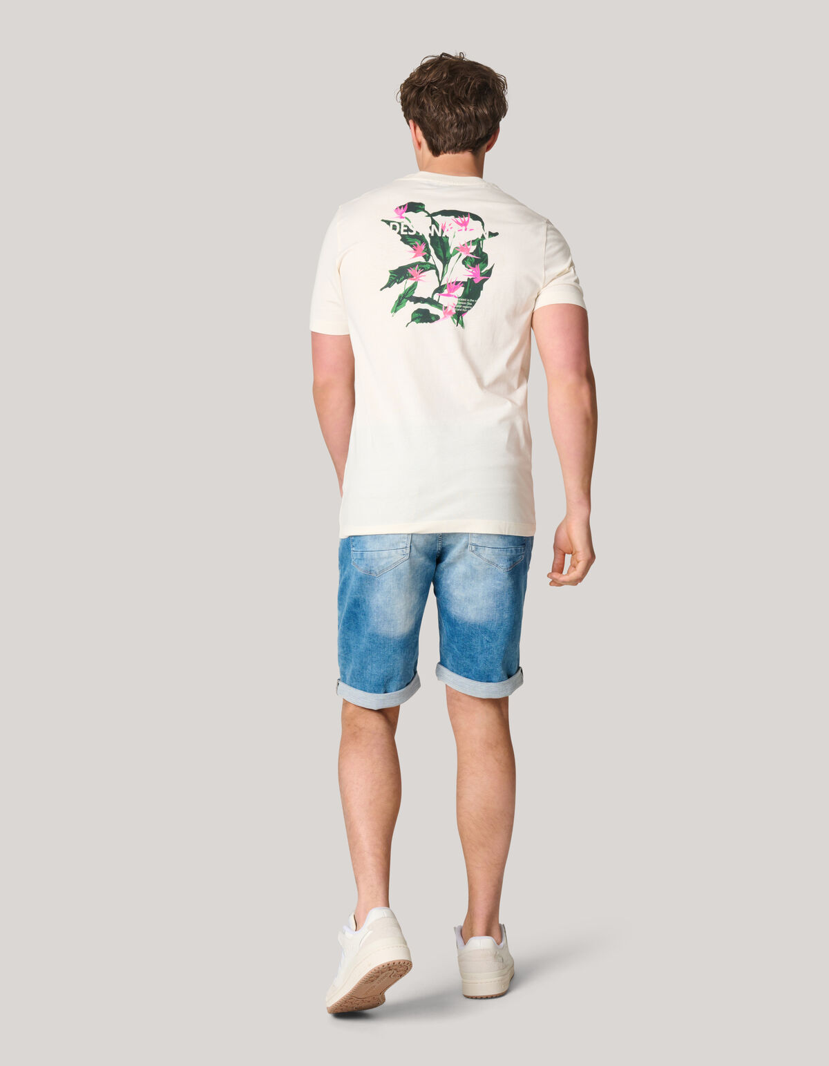 Jog Denim Short Mediumstone SHOEBY MEN