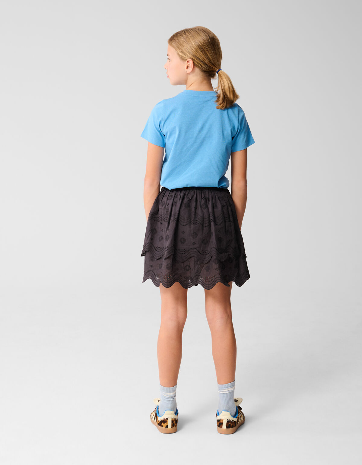 Jungle T-shirt Blauw SHOEBY GIRLS