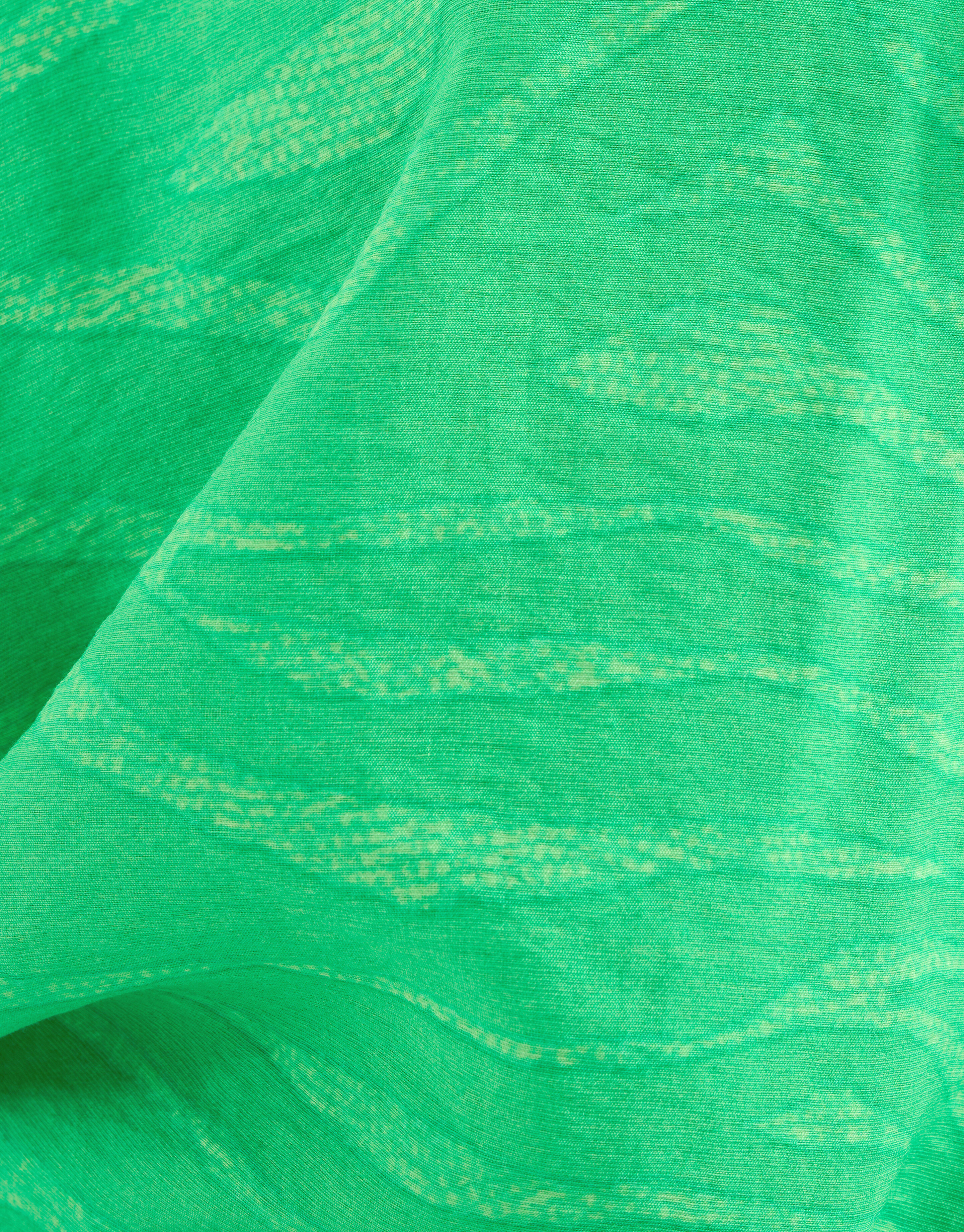 Zebra Print Top Groen SHOEBY WOMEN