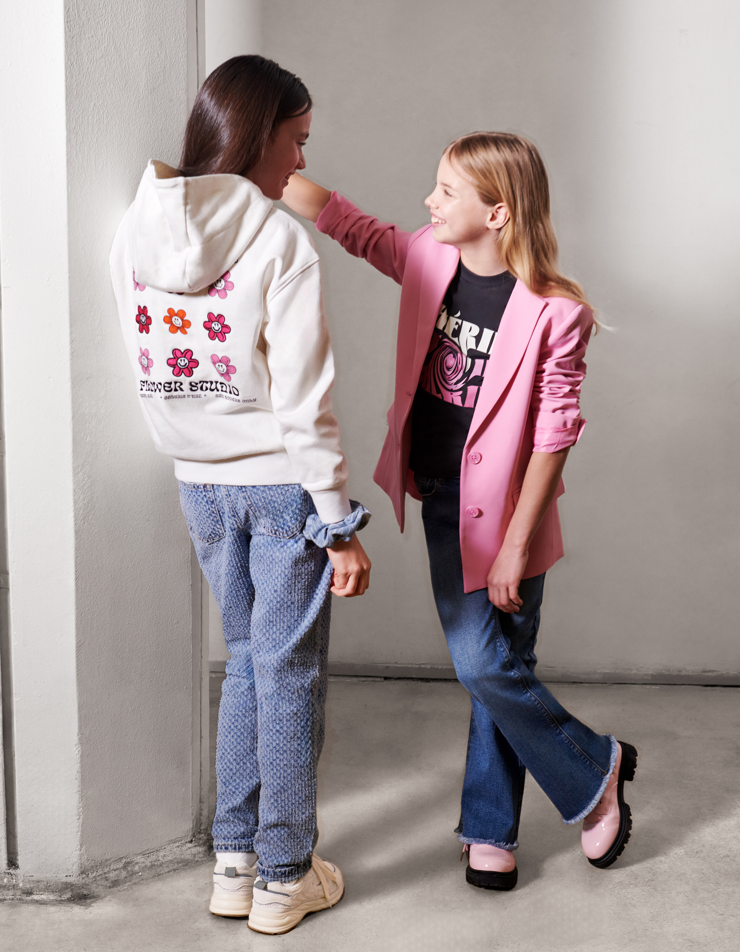 Flared Fit Jeans Mediumstone SHOEBY GIRLS