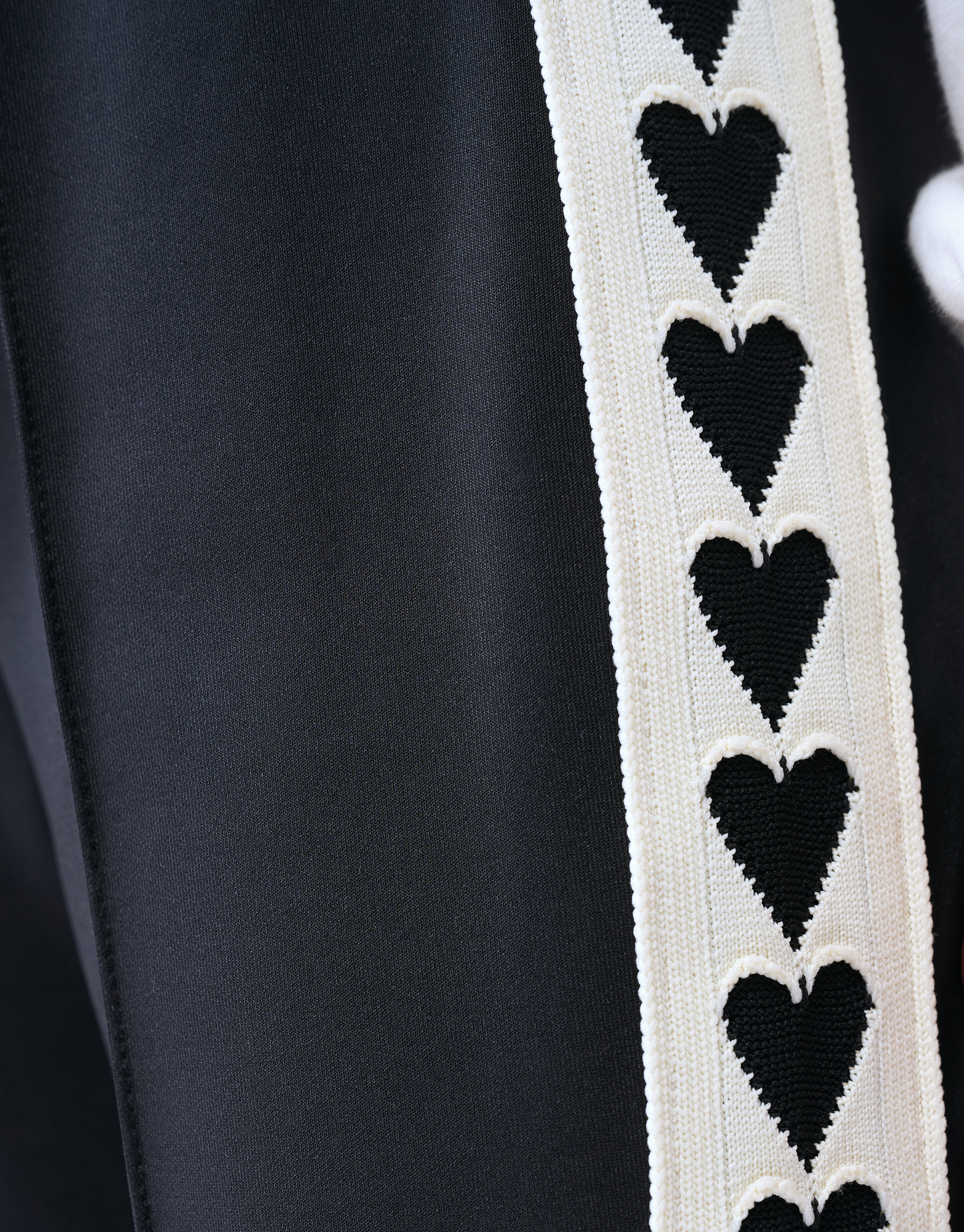 Sporty Tape Wide Leg Broek Zwart SHOEBY GIRLS