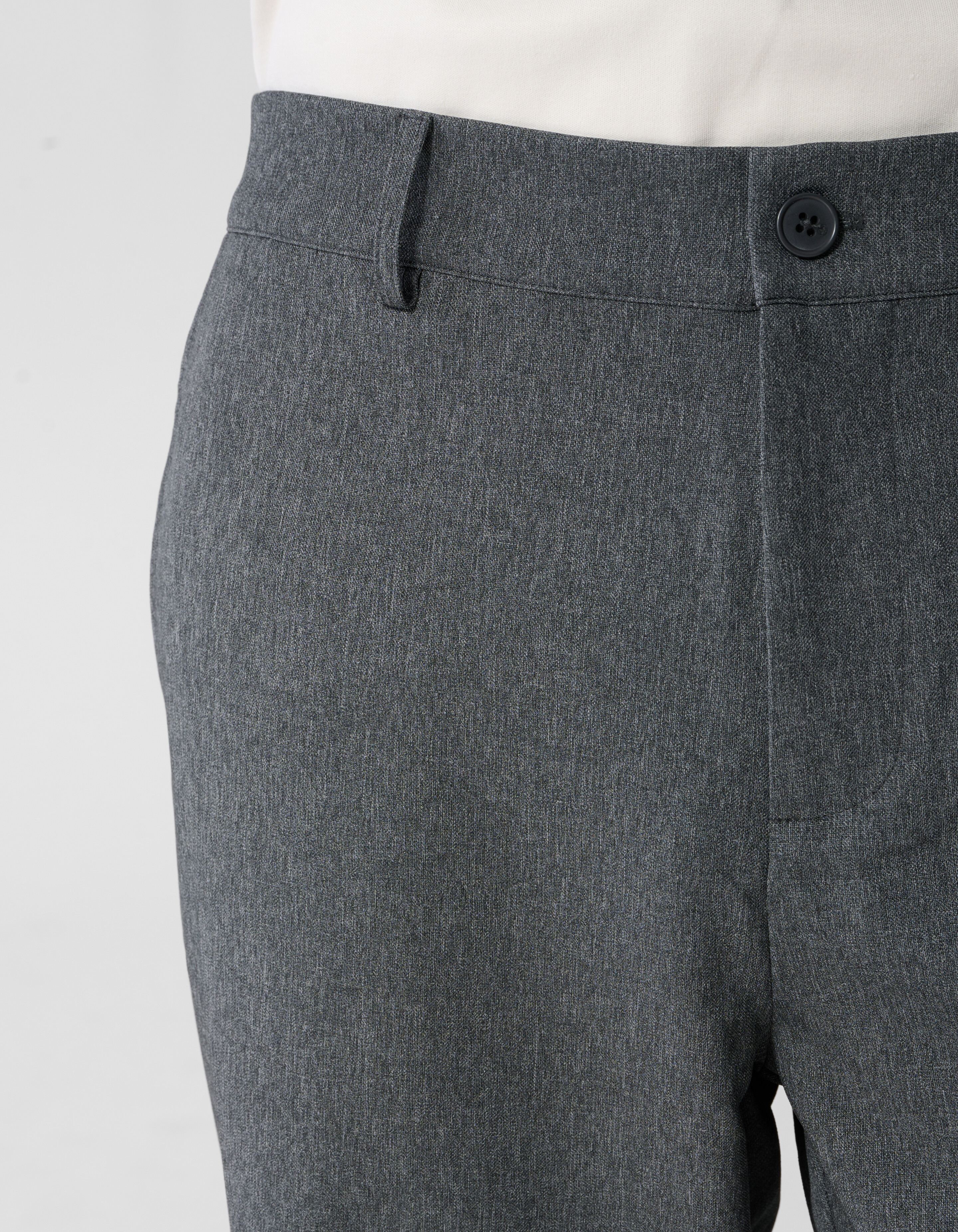 Melange Broek Grijs SHOEBY MEN