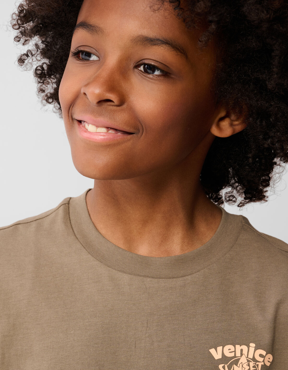 Venice Artwork T-shirt Bruin SHOEBY BOYS