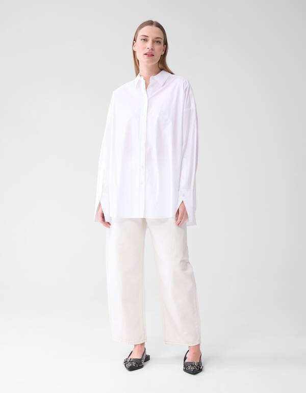 Oversized Embroidery Blouse Wit By Lonneke SHOEBY WOMEN