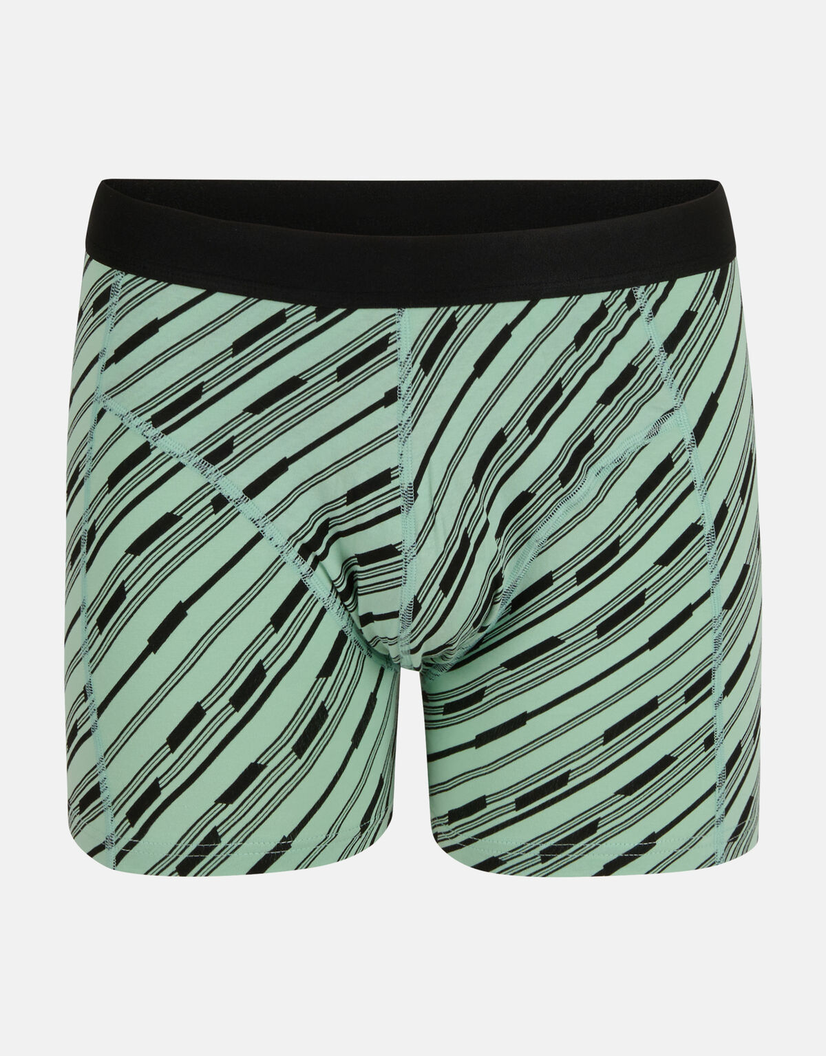 Gestreepte Boxershort Groen SHOEBY ACCESSOIRES