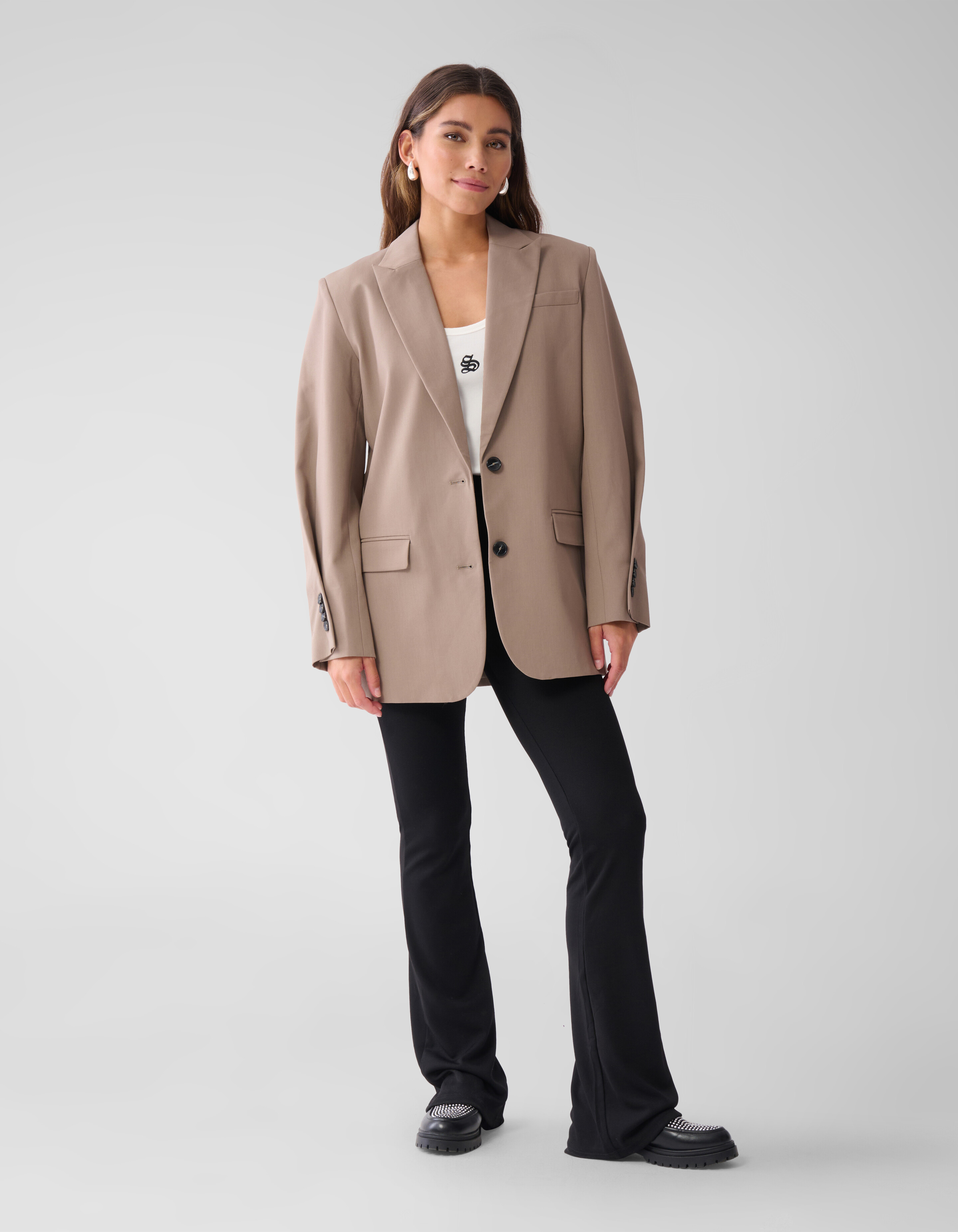 Oversized Clean Blazer Bruin SHOEBY WOMEN