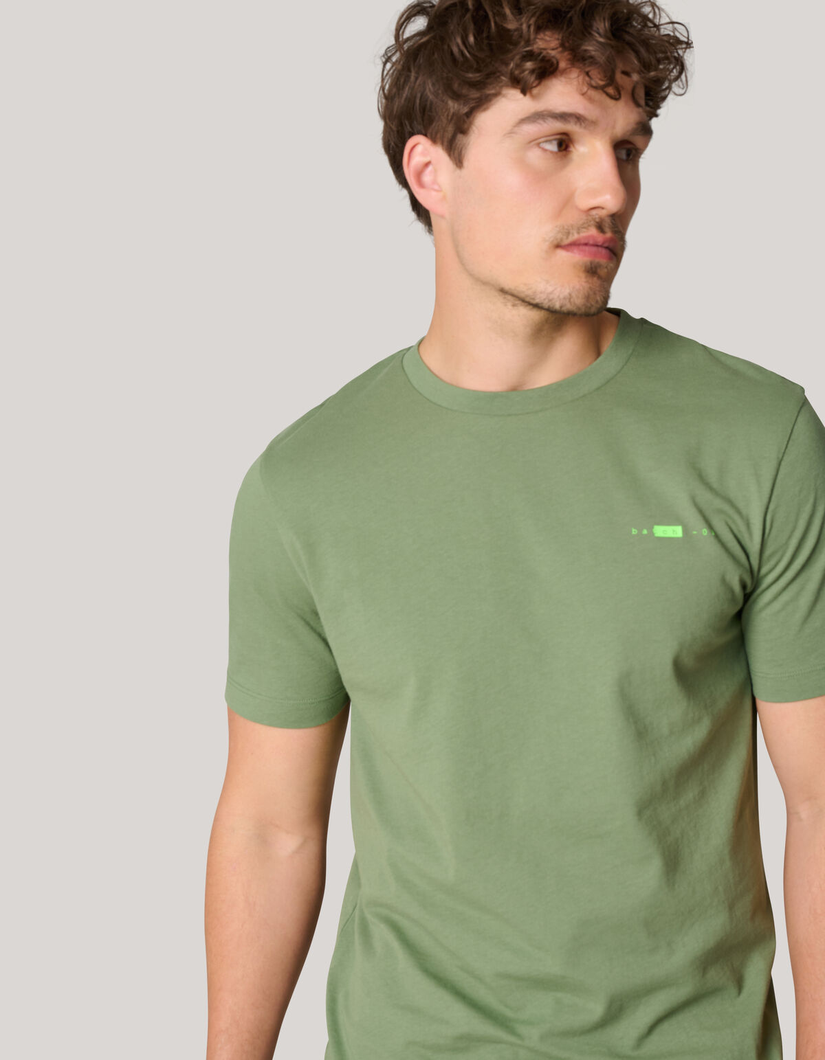 Artwork T-shirt Groen SHOEBY MEN