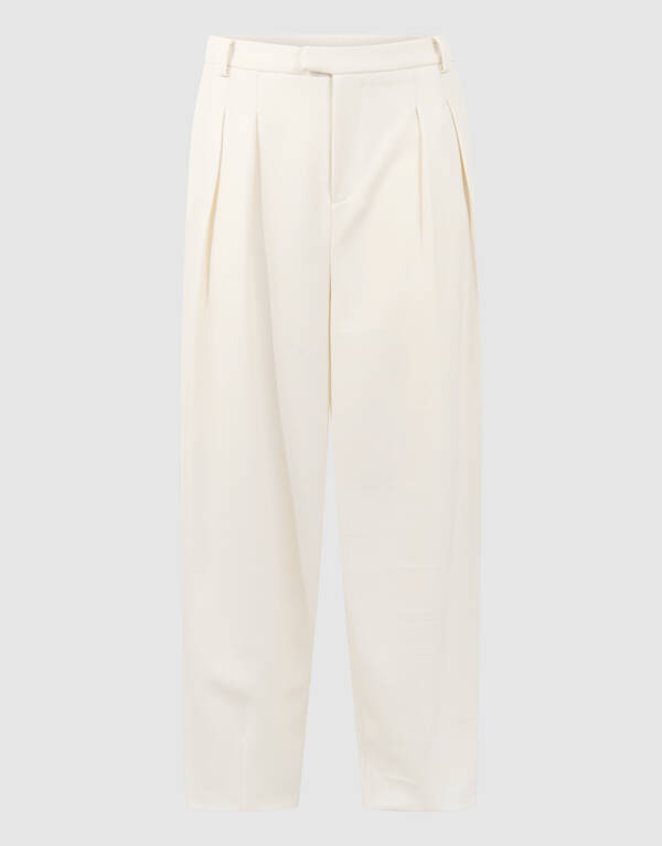 Loose Fit Pantalon Gebroken Wit SHOEBY WOMEN