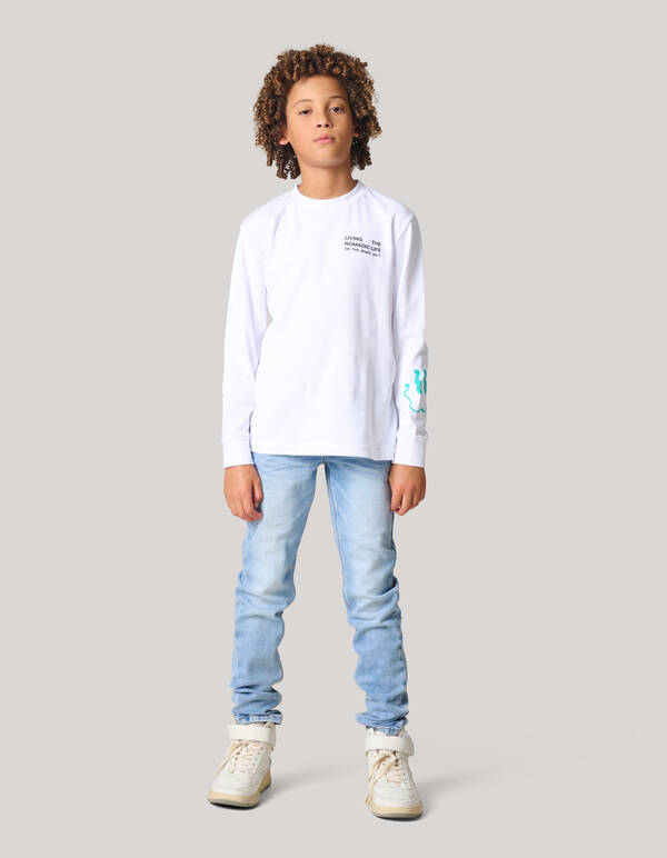 Regular Fit Jeans Lichtblauw SHOEBY BOYS