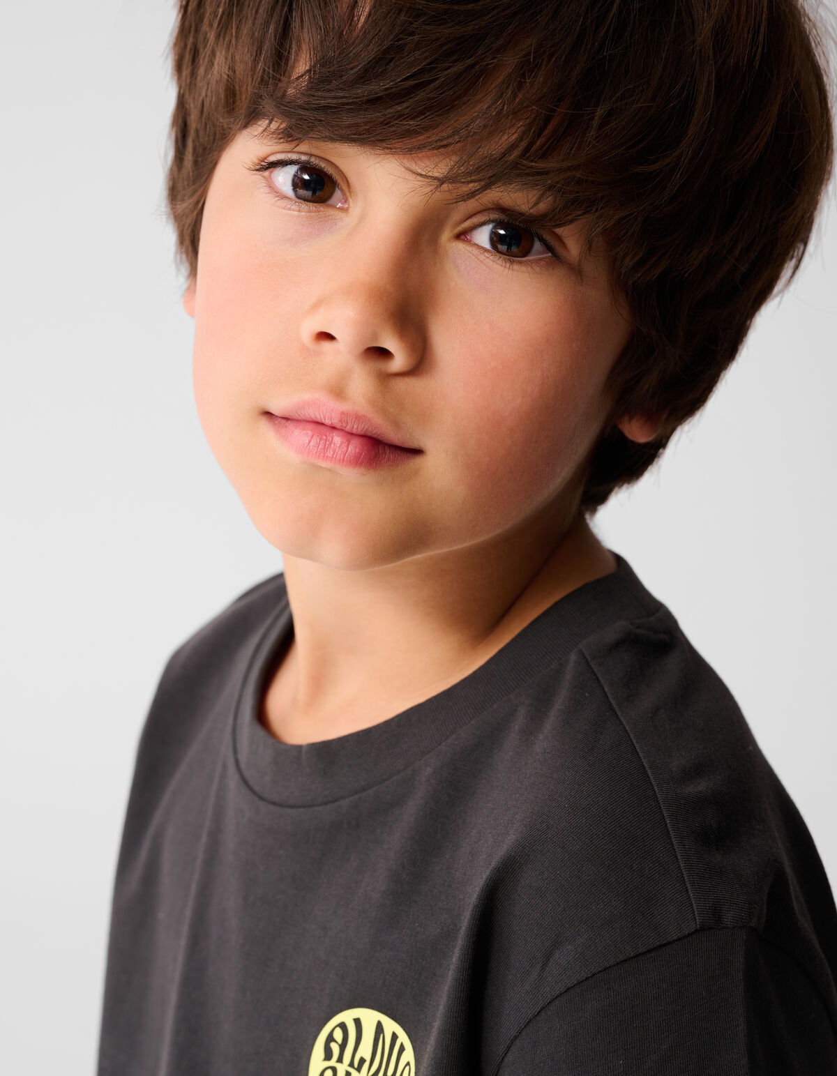 Aloha Artwork T-shirt Donkergrijs SHOEBY BOYS