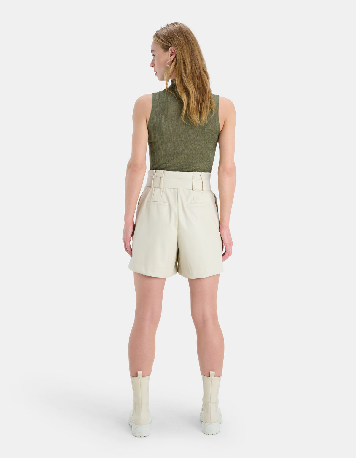 Mouwloze Top Donkergroen SHOEBY WOMEN