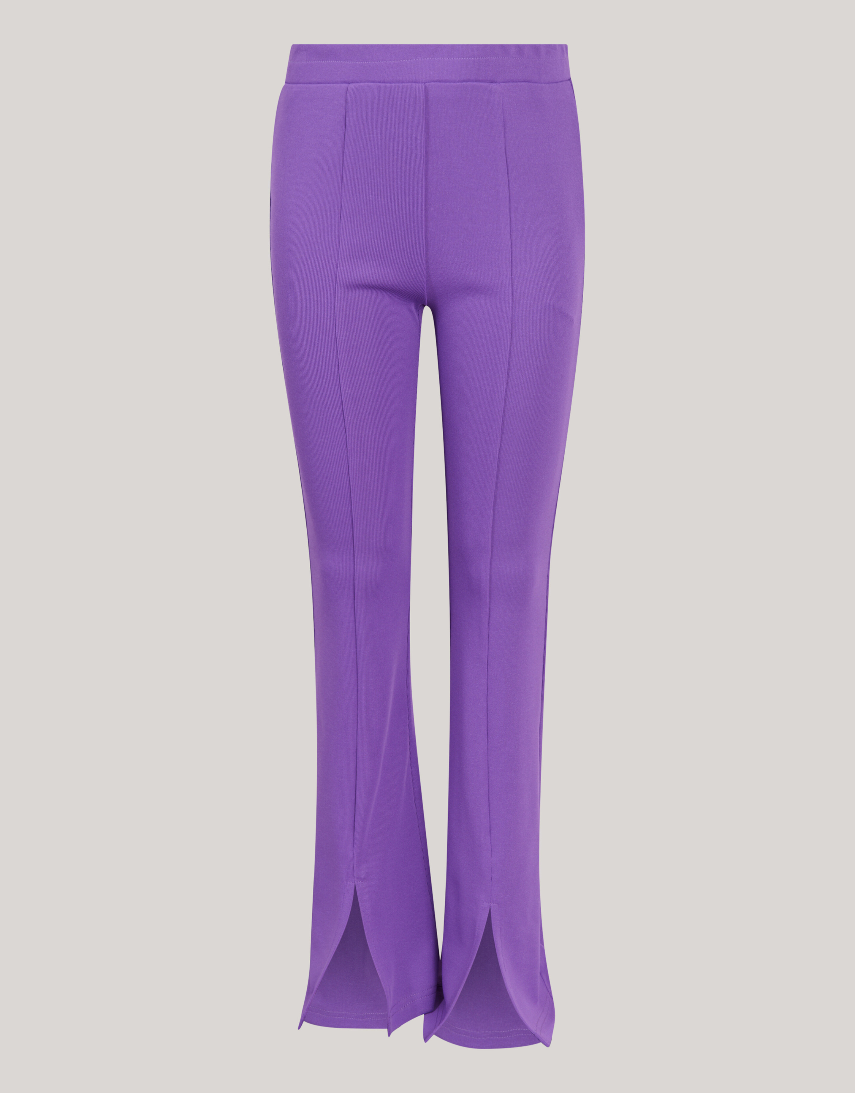 Rib Flared Legging Paars SHOEBY GIRLS