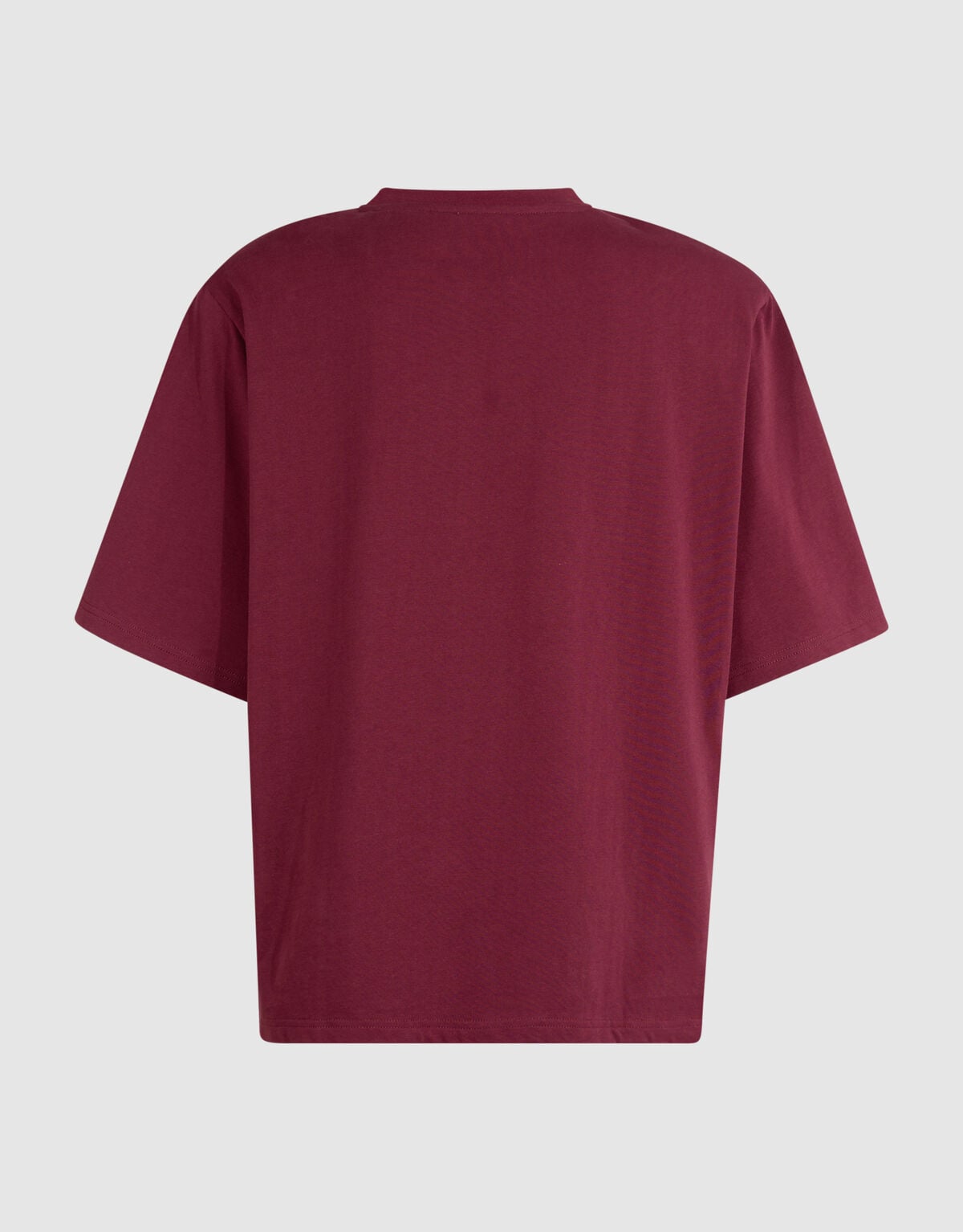 Split T-shirt Donkerrood SHOEBY WOMEN