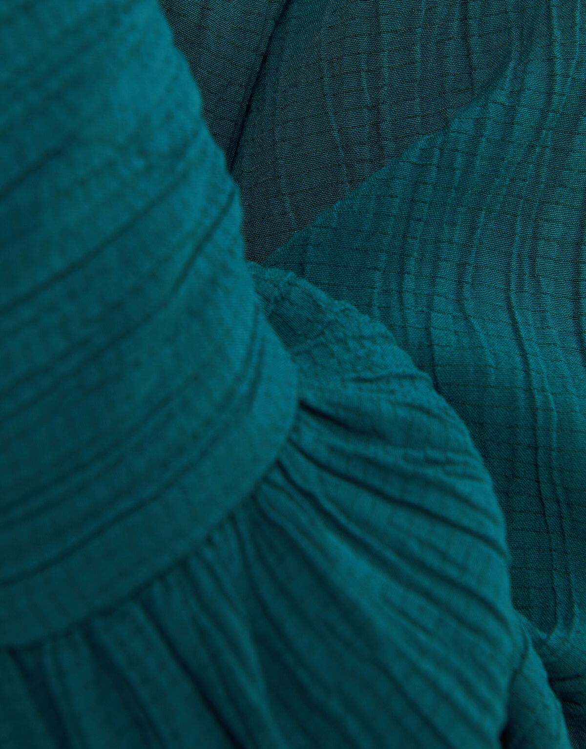 Crinkle Jurk Blauw SHOEBY WOMEN