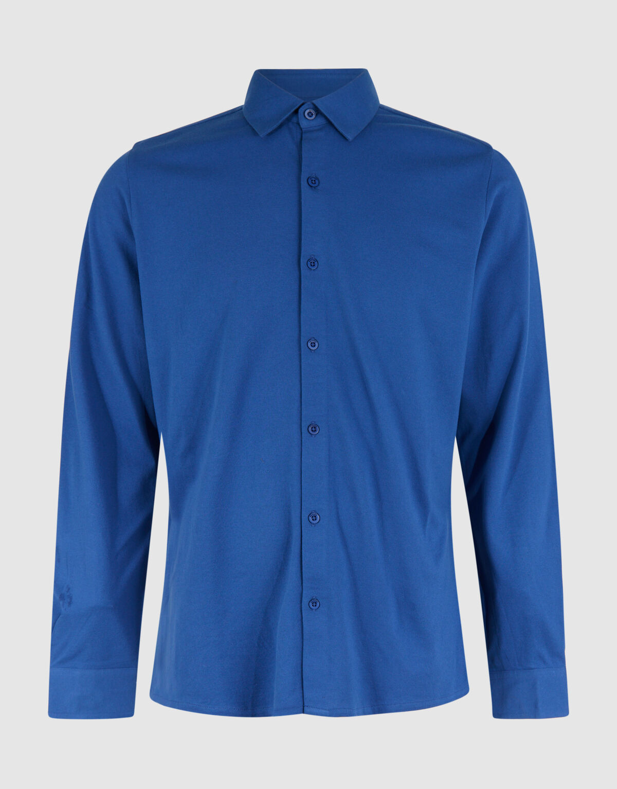 Pique Overhemd Blauw SHOEBY MEN