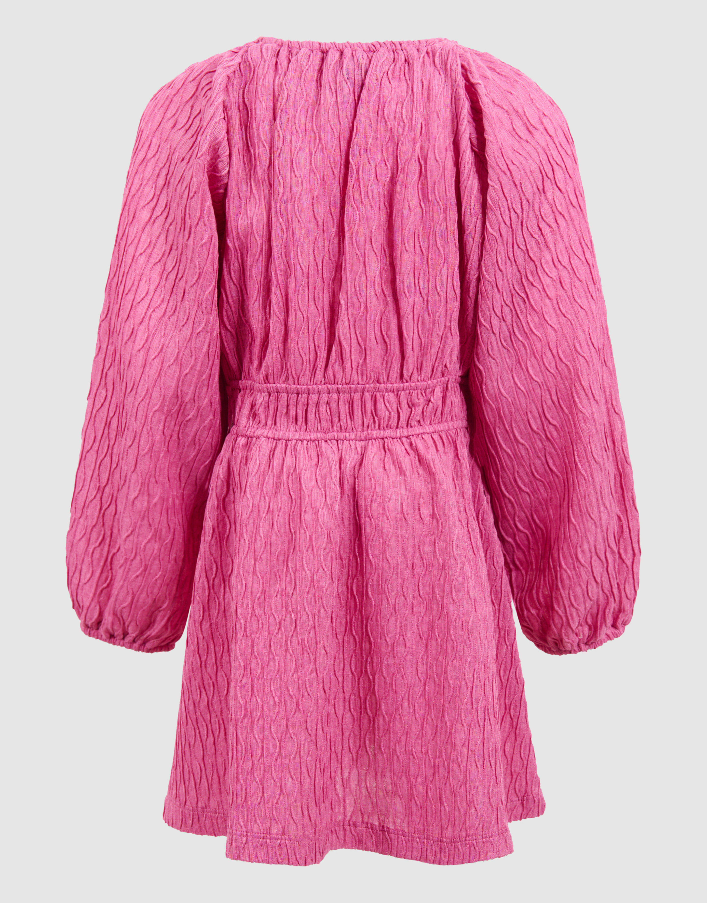 Wavy Structuur Jurk Roze SHOEBY GIRLS