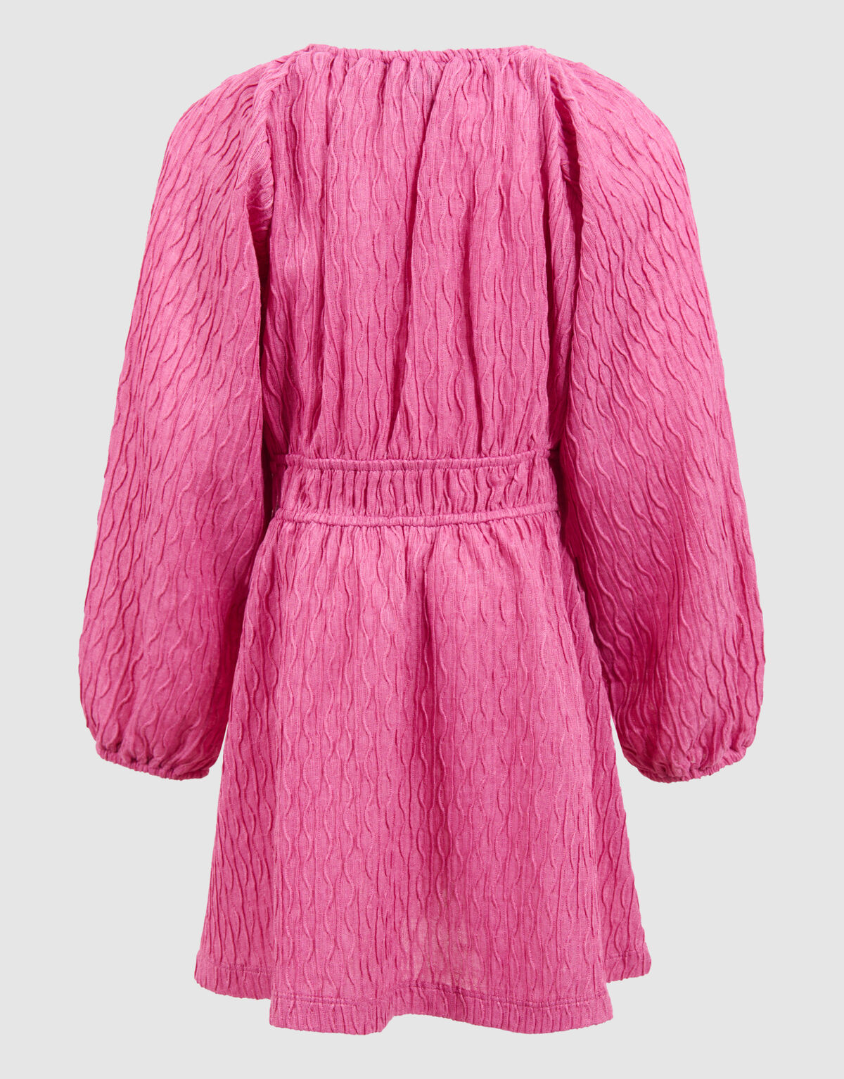 Wavy Structuur Jurk Roze SHOEBY GIRLS