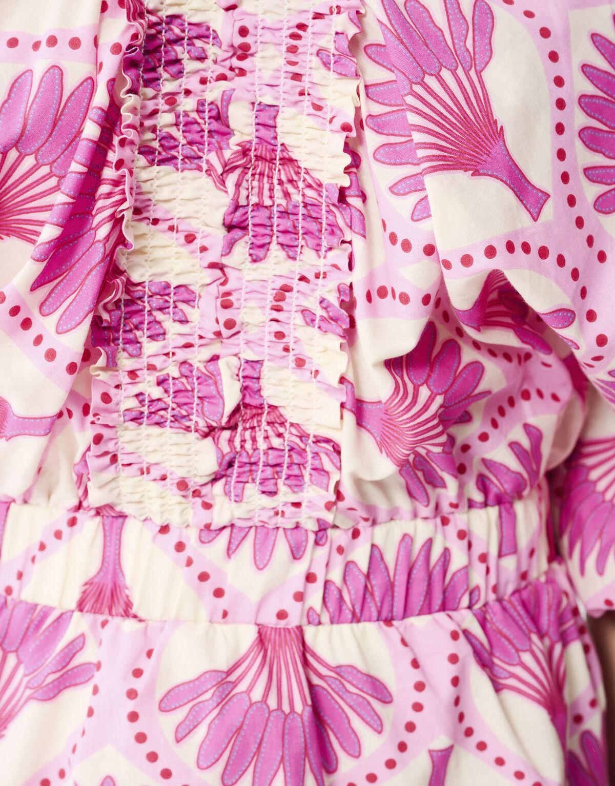 Printed Mini Jurk Roze SHOEBY WOMEN