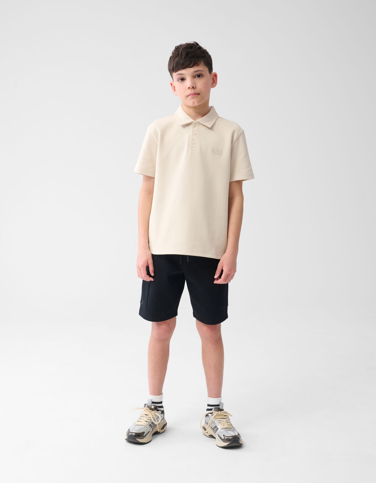 Cargo Jog Short Zwart SHOEBY BOYS