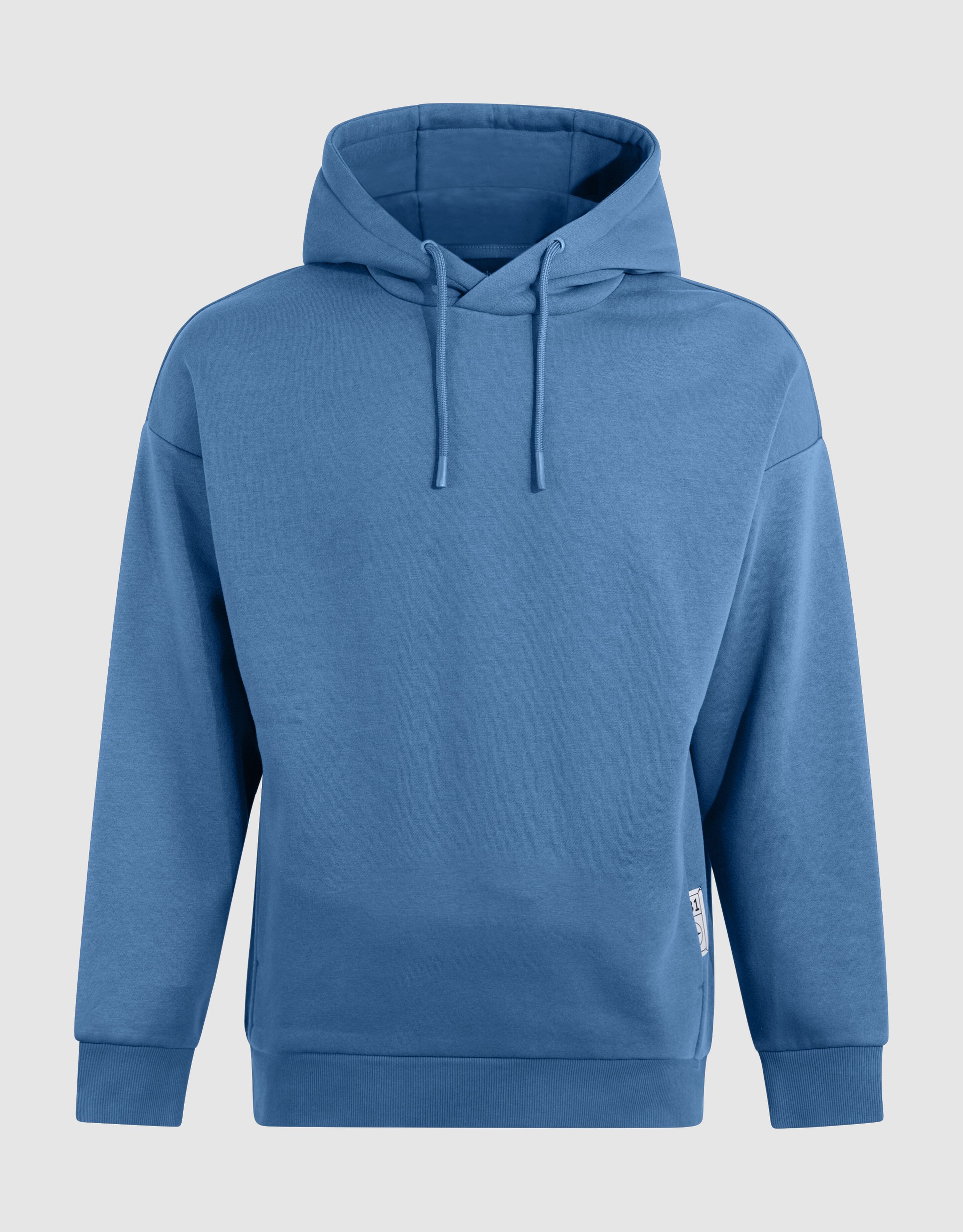 Label Sweat Hoodie Blauw SHOEBY MEN