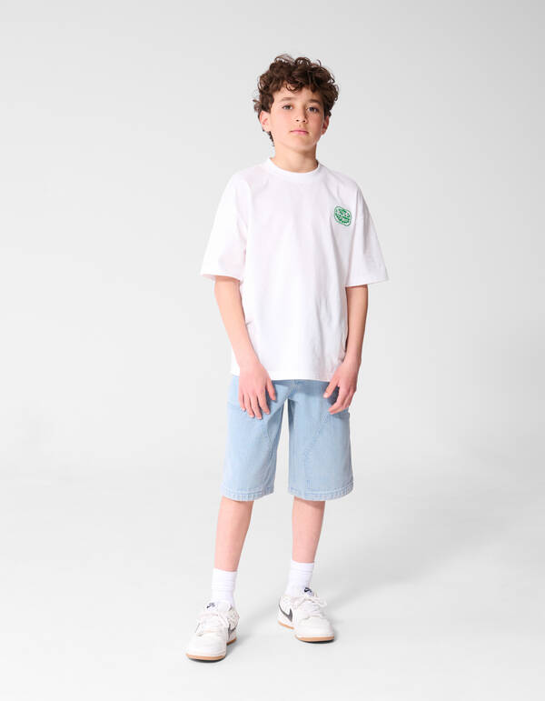 Fruit Artwork T-shirt Wit SHOEBY BOYS