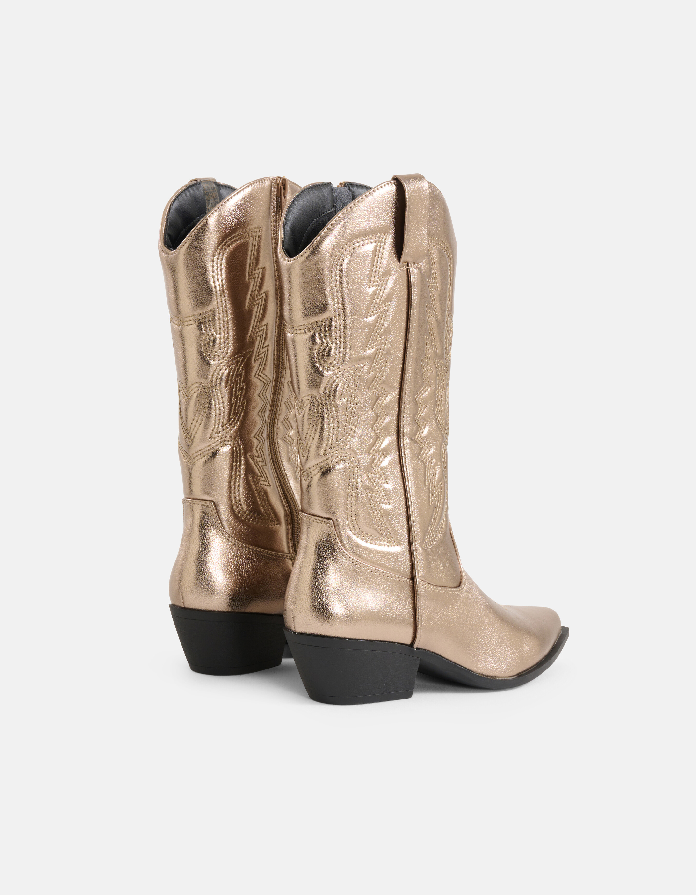 Western Laars Goud SHOEBY SHOES